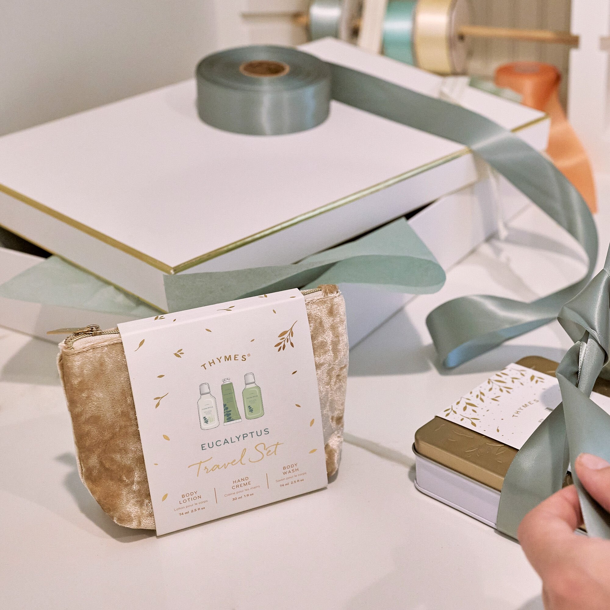 Eucalyptus Travel Set with Beauty Bag - Thymes