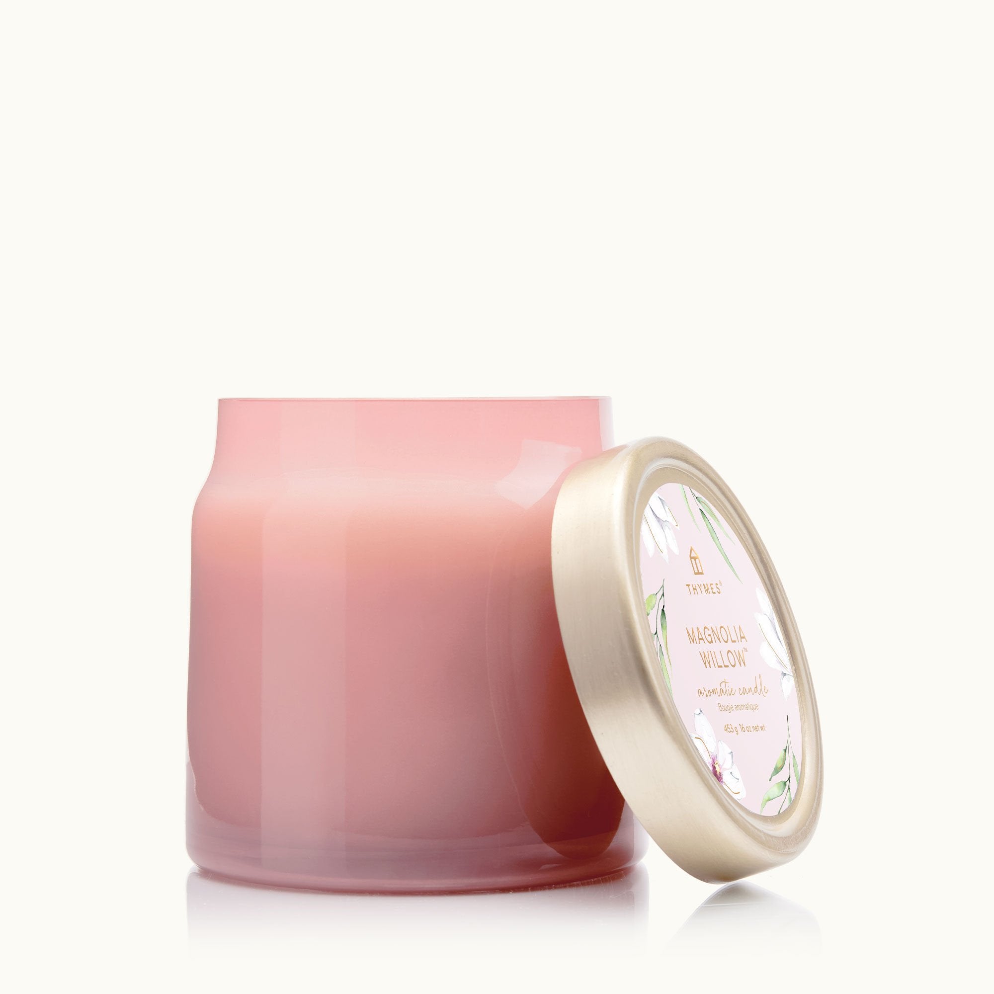 Magnolia Willow Statement Poured Candle - Thymes