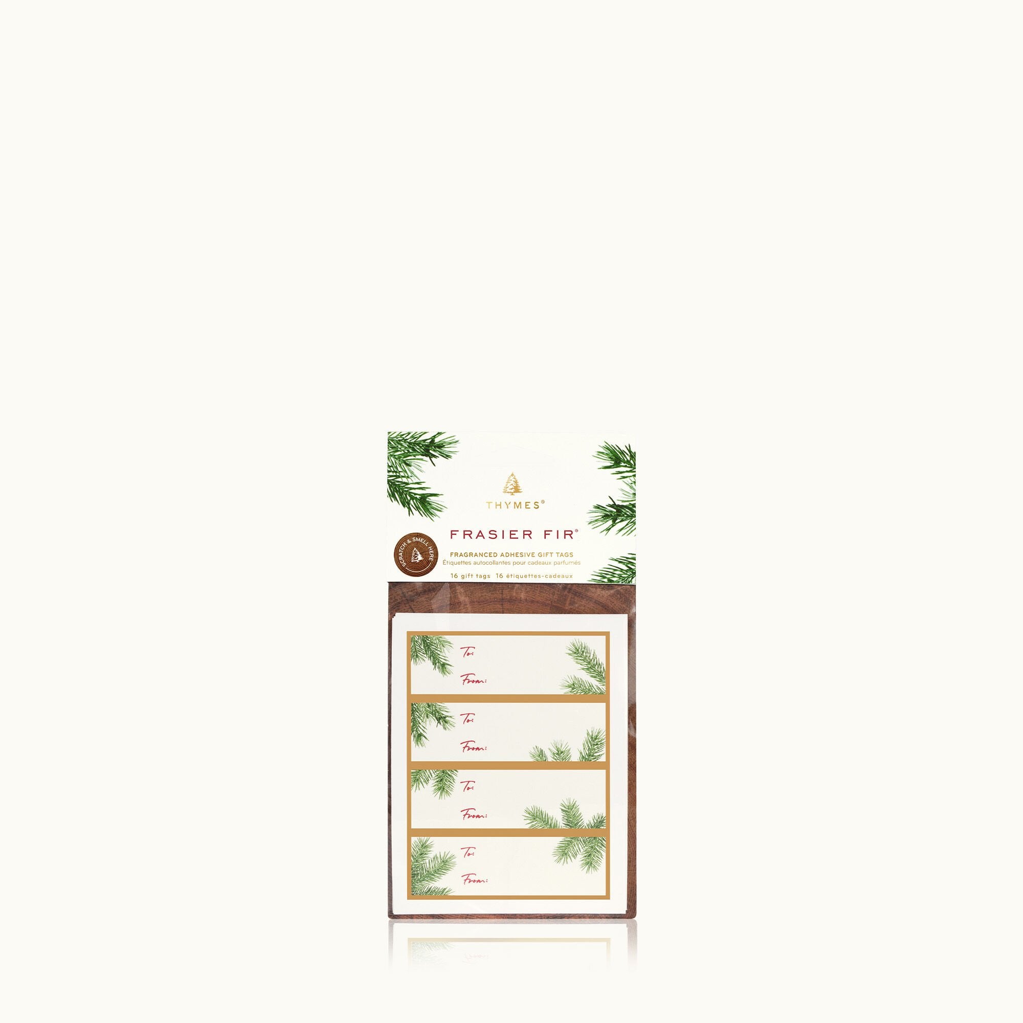 Frasier Fir® Fragranced Adhesive Gift Tags - Thymes