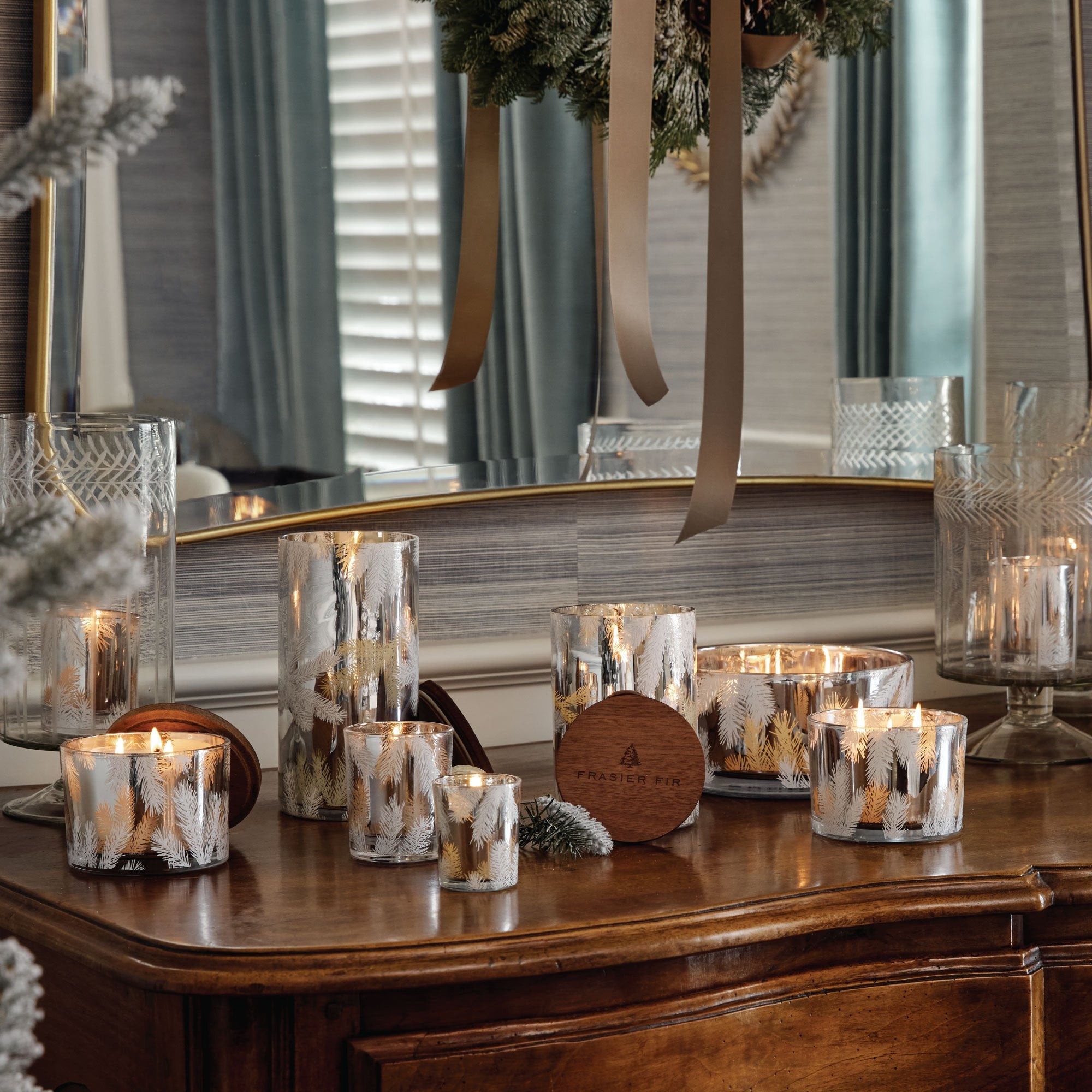 Frasier Fir? Statement Poured Candle - Thymes