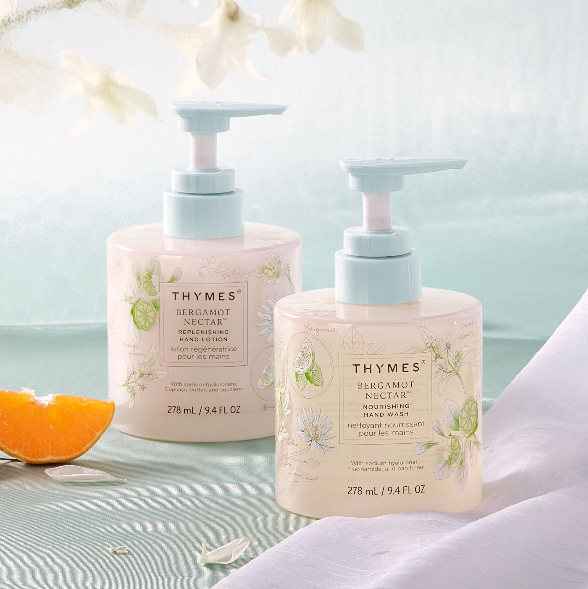 Bergamot Nectar Replenishing Hand Lotion - Thymes