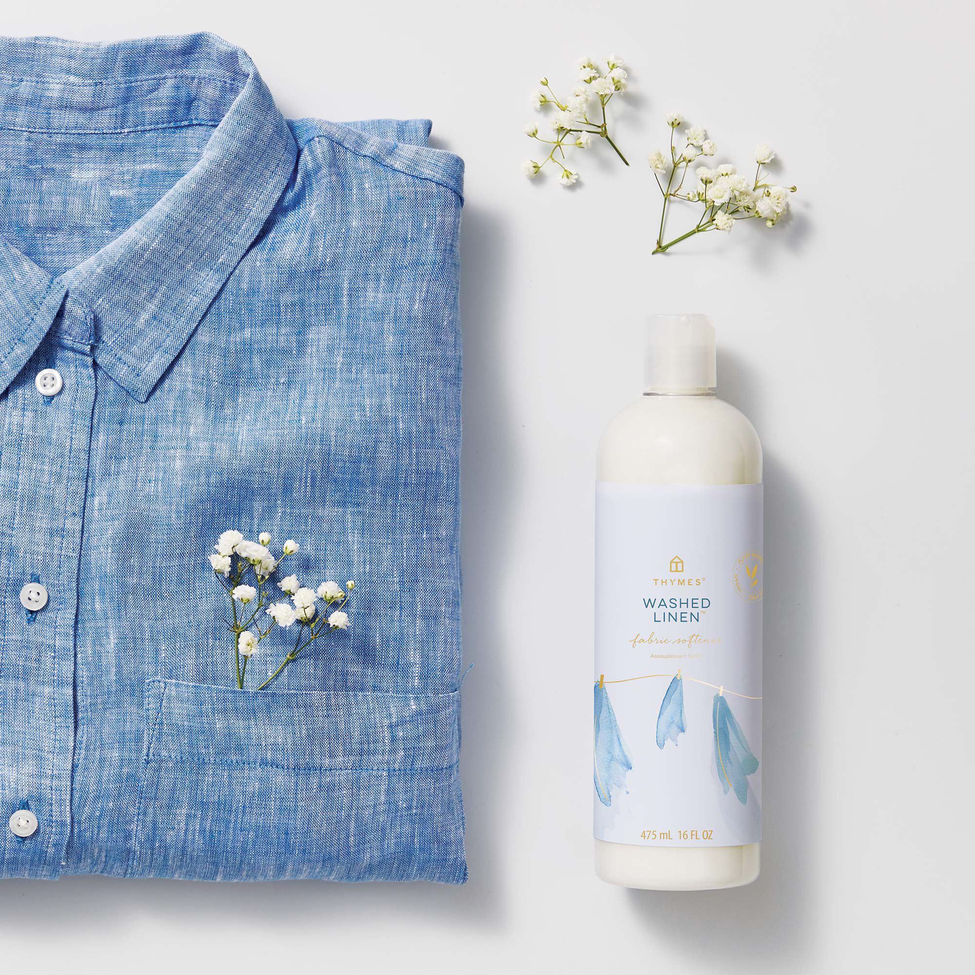 Washed Linen Fabric Softener - Thymes