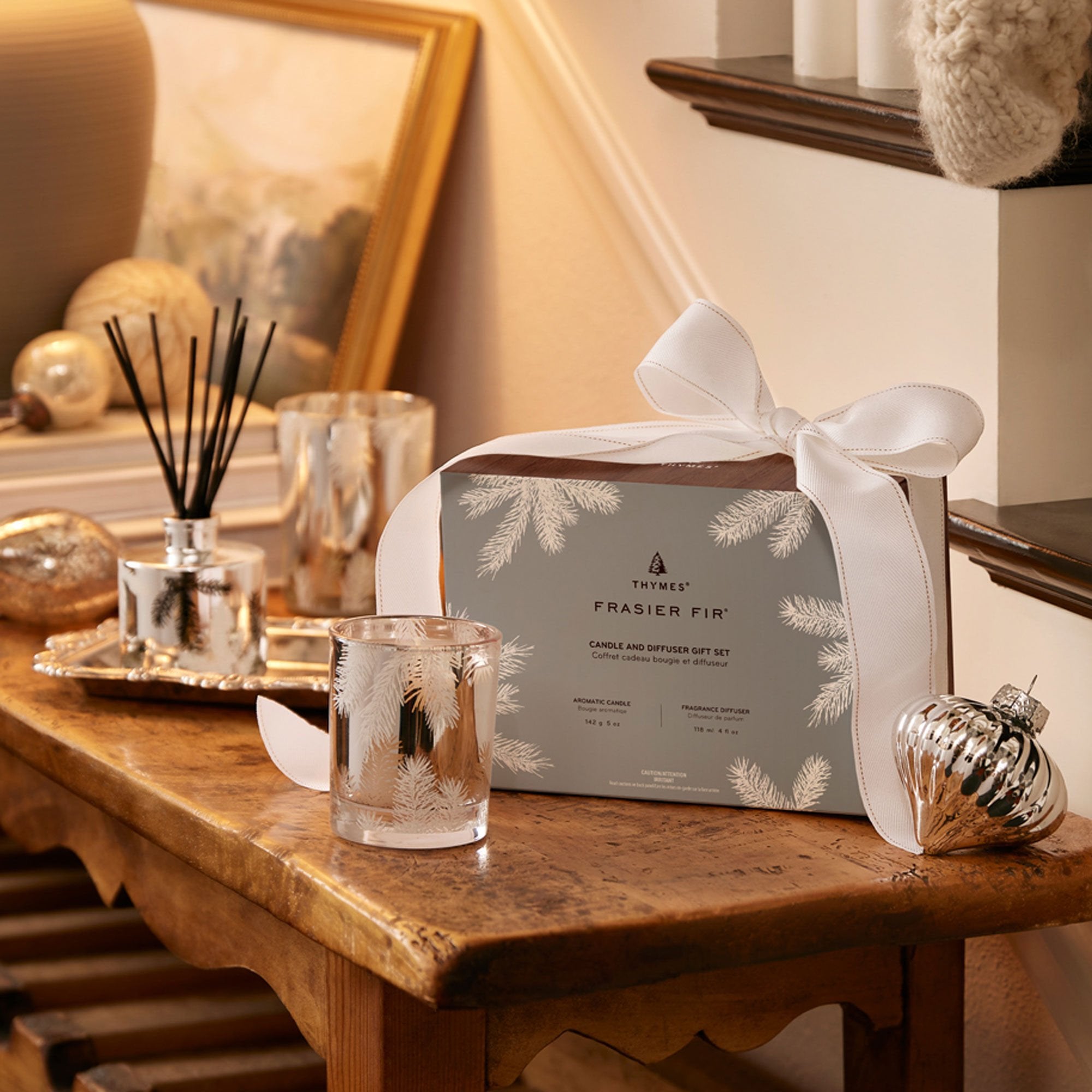 Frasier Fir® Candle and Diffuser Gift Set - Thymes