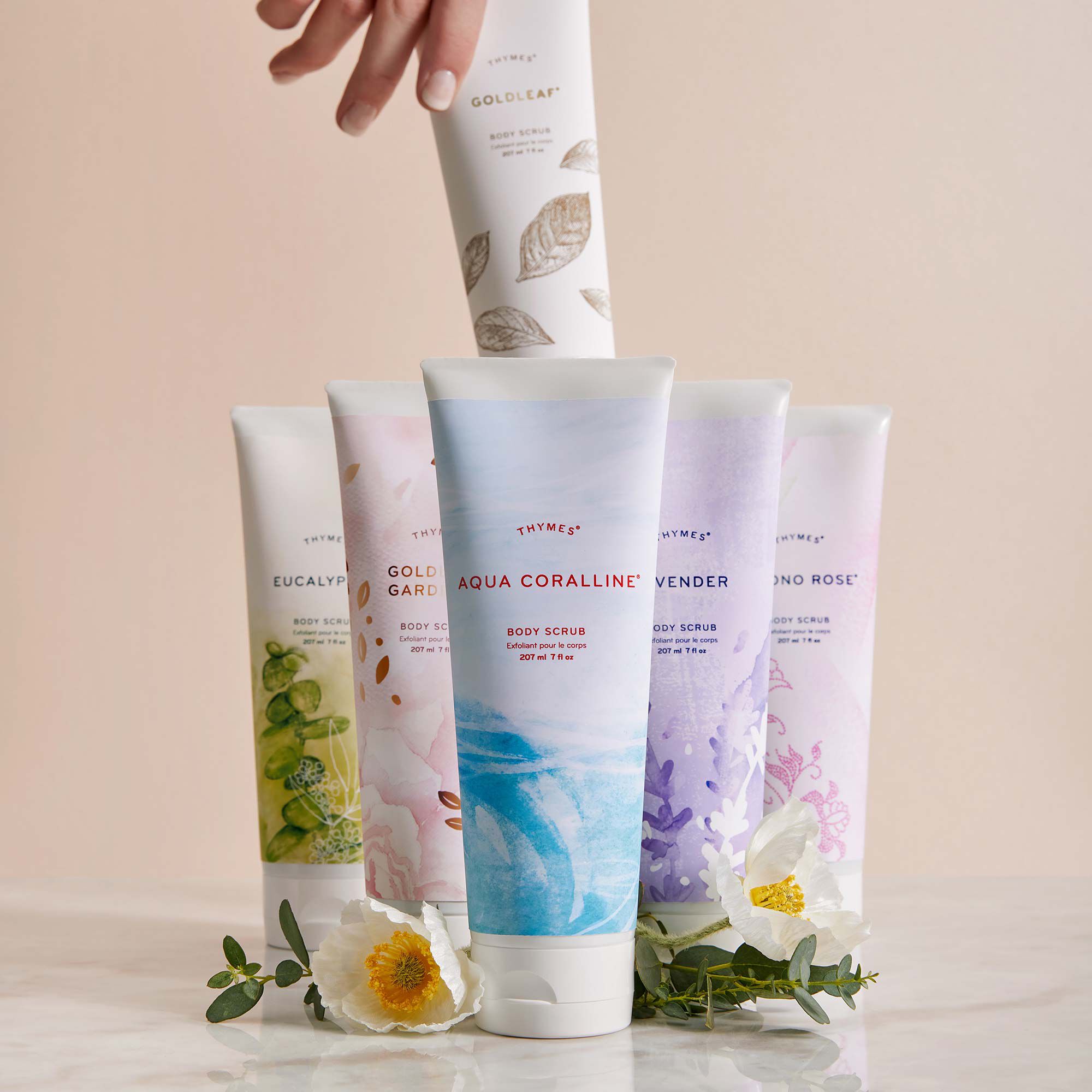 Goldleaf Gardenia Body Scrub - Thymes