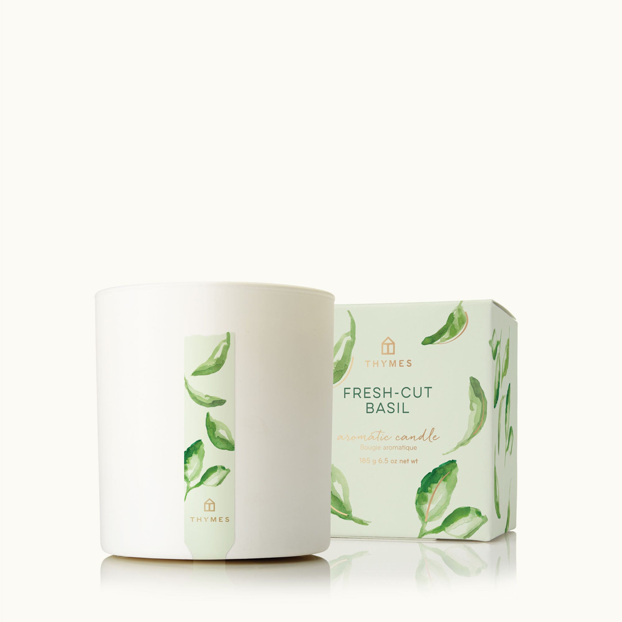 Fresh-Cut Basil Poured Candle - Thymes