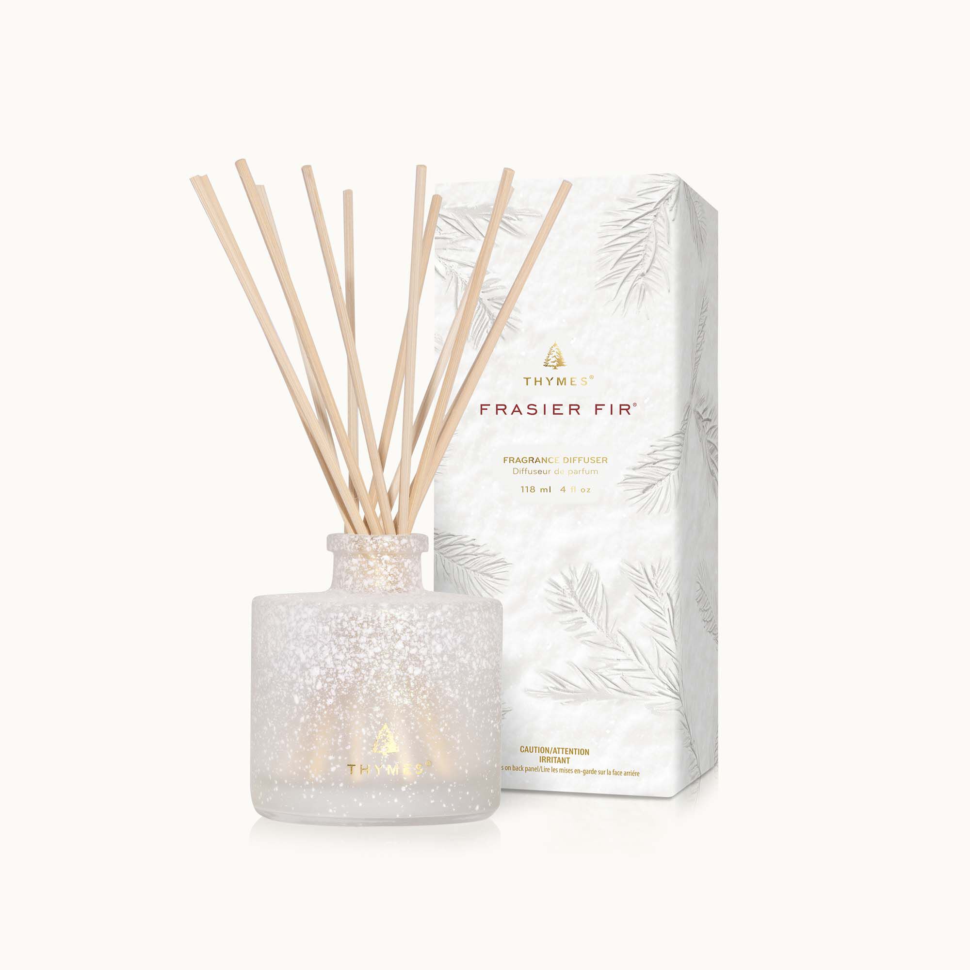 Frasier Fir? Flocked Petite Reed Diffuser - Thymes