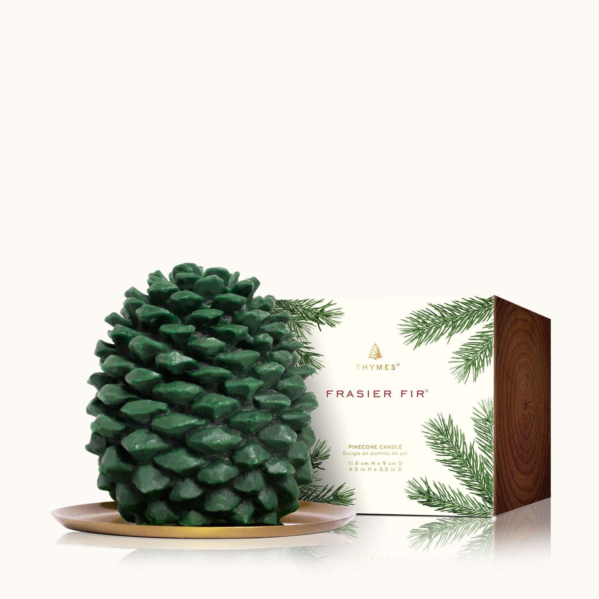 Frasier Fir? Petite Molded Pinecone Candle - Thymes