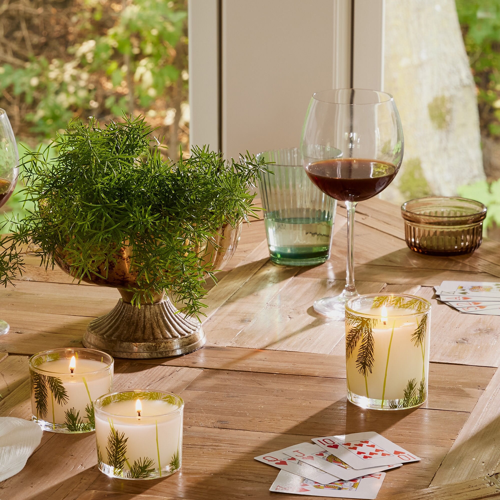 Frasier Fir? Pine Needle Candle Set - Thymes