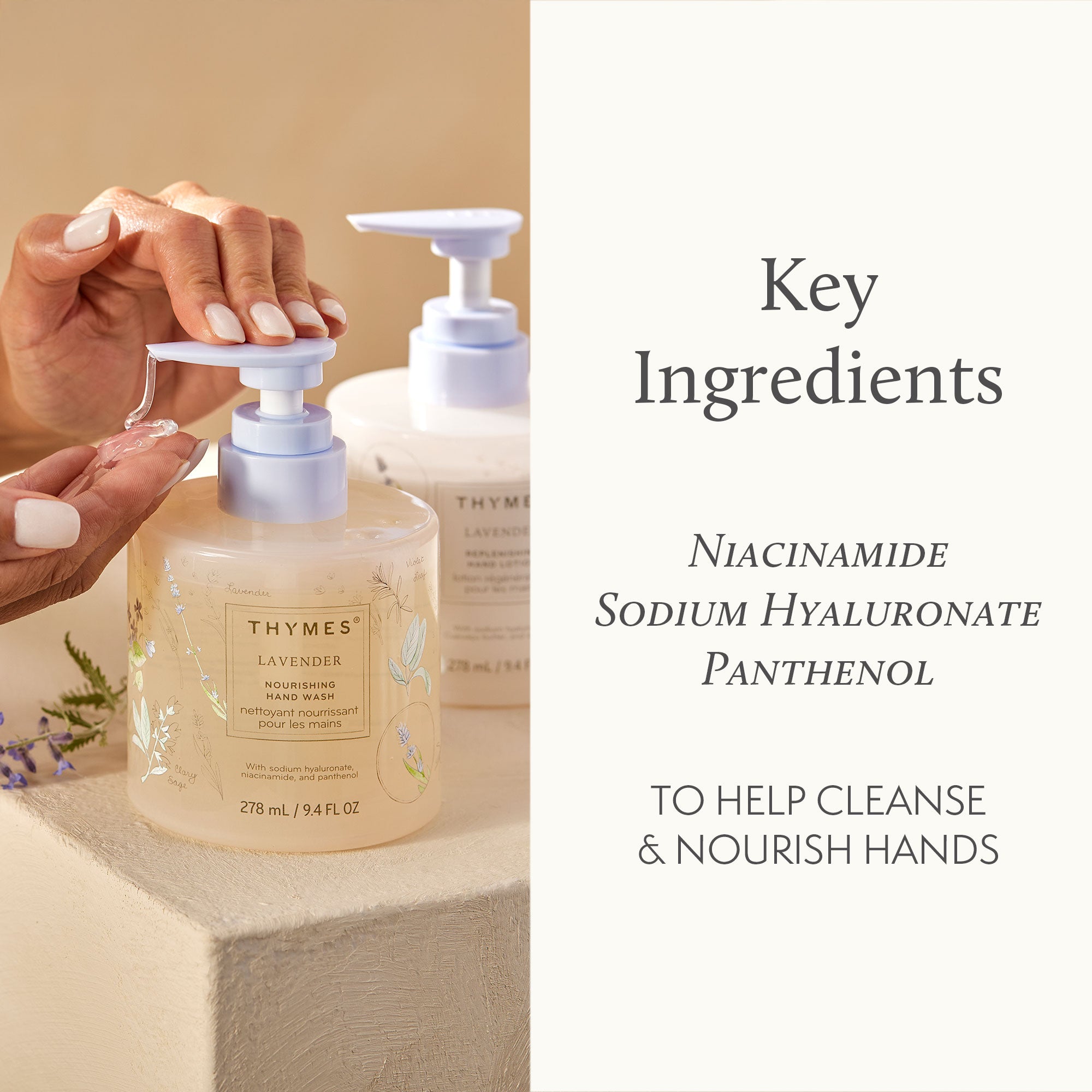 Lavender Nourishing Hand Wash - Thymes