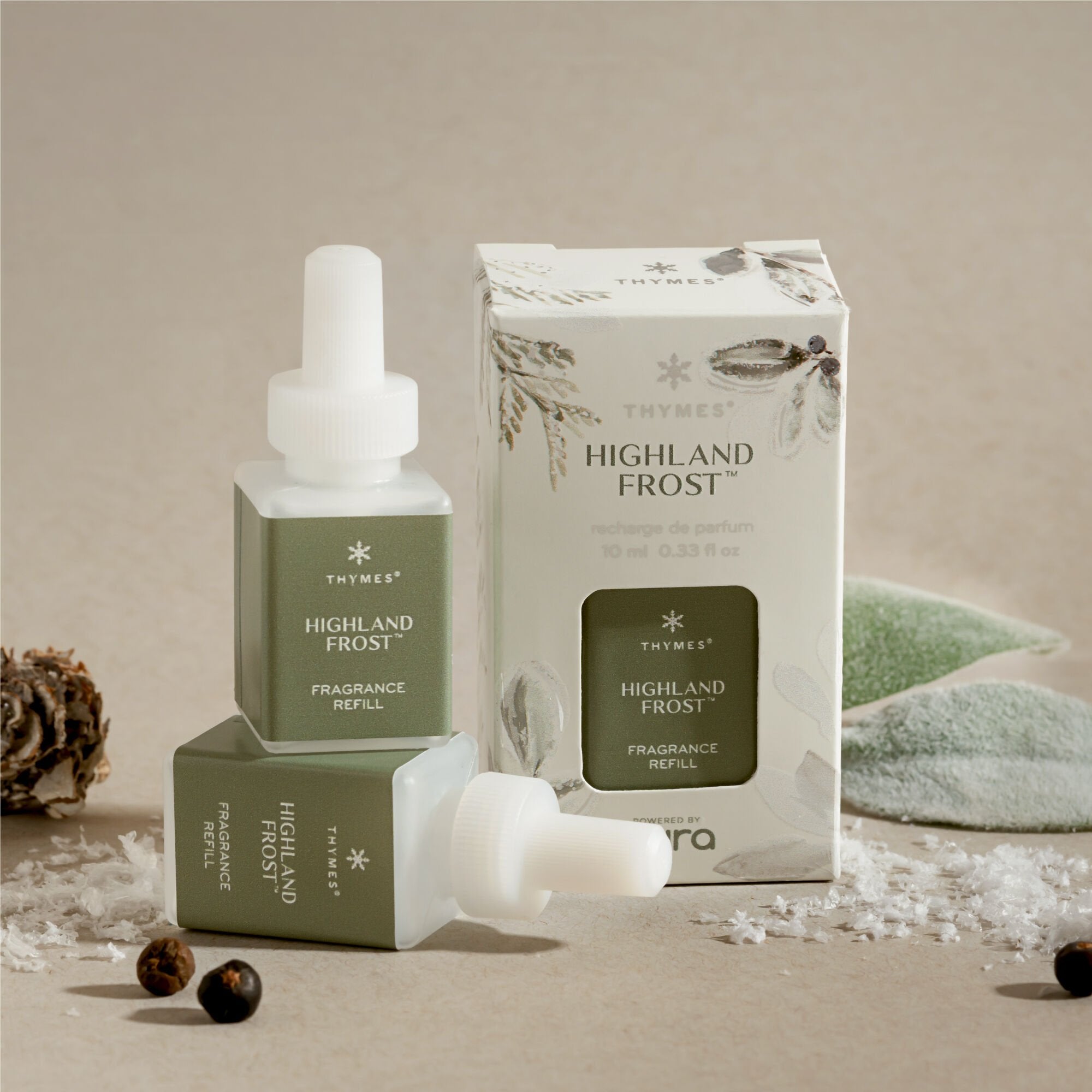 Highland Frost Pura? Diffuser Refill 2-Pack Bundle - Thymes