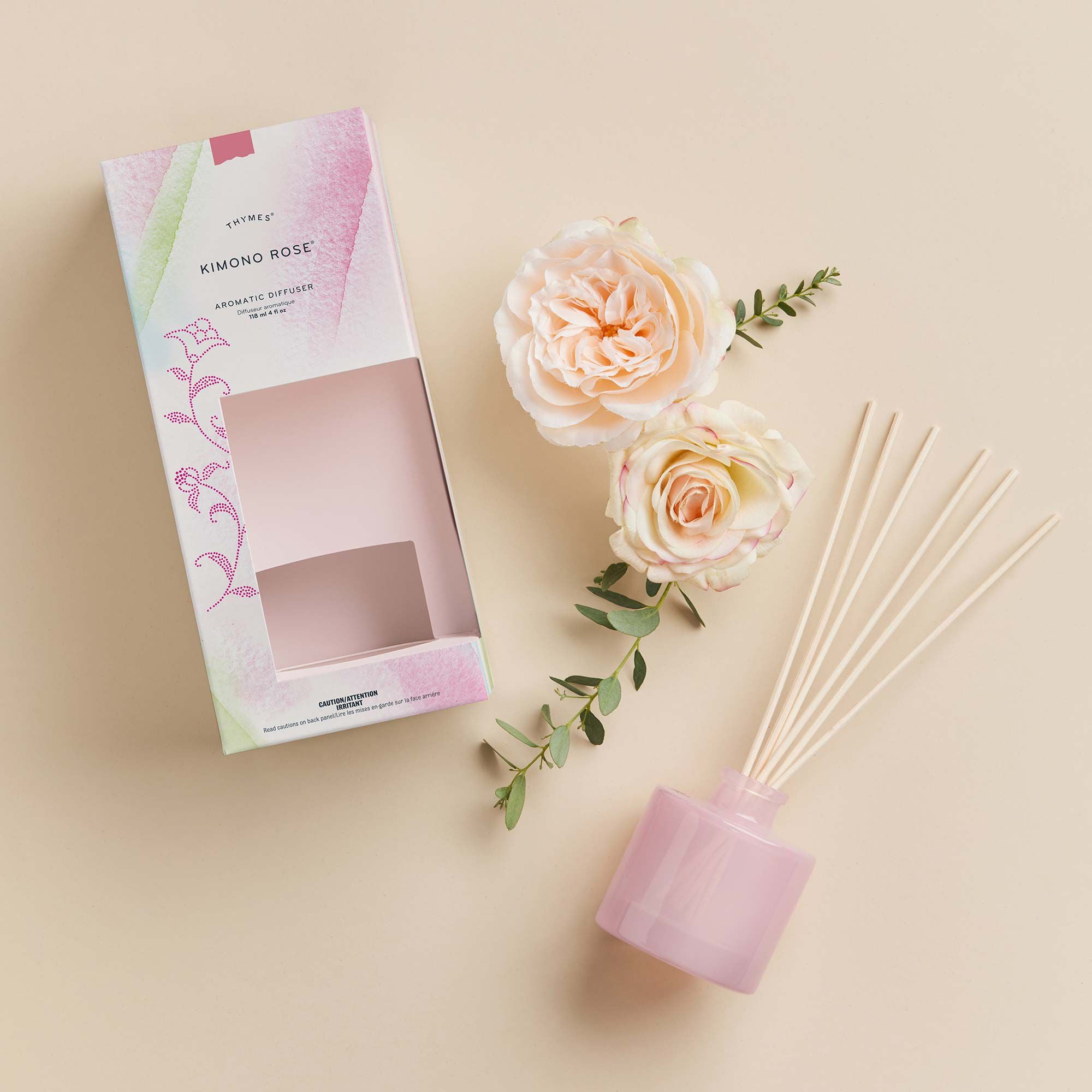Kimono Rose Petite Reed Diffuser - Thymes