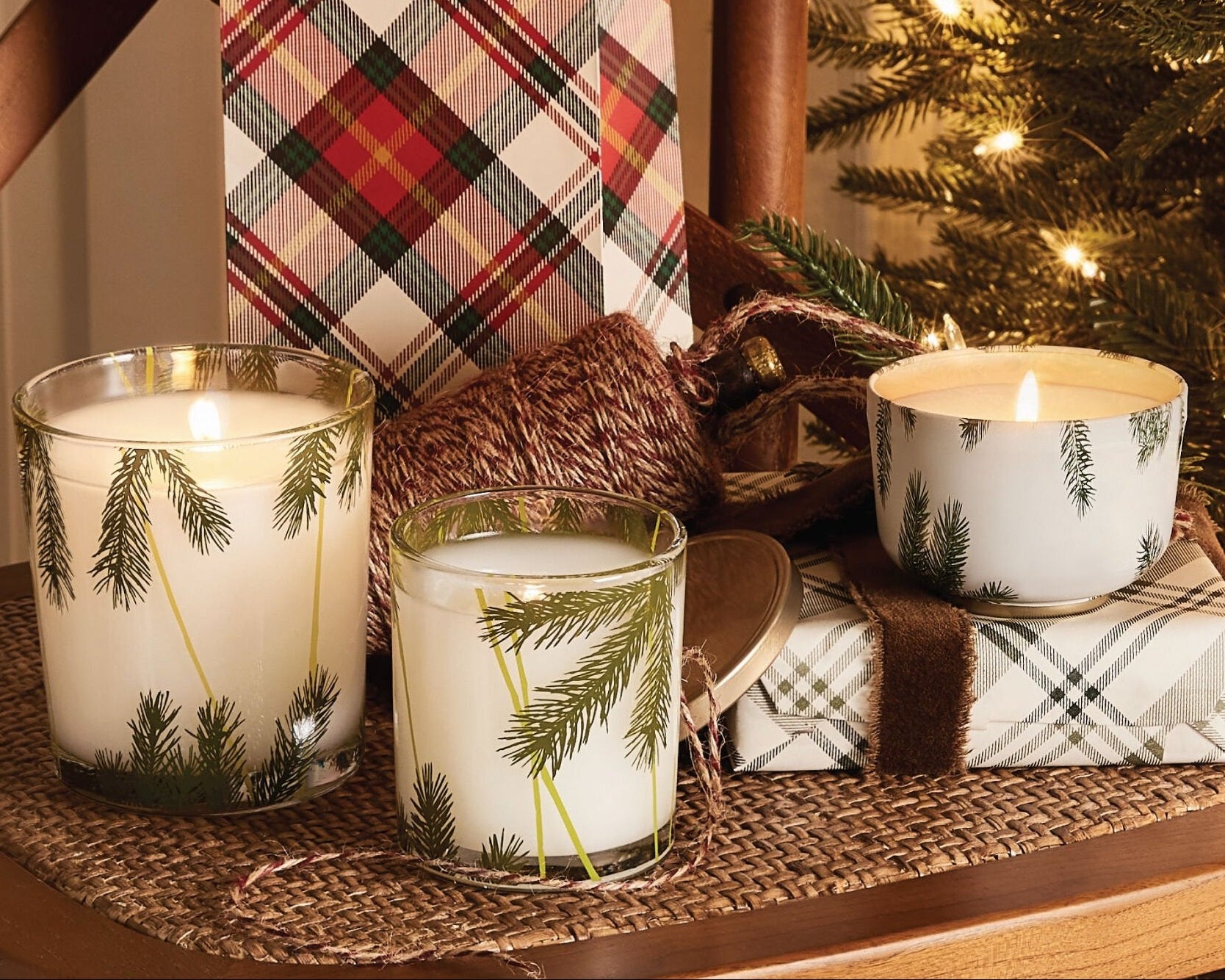 Frasier Fir? 13 oz Pine Needle Poured Candle - Thymes