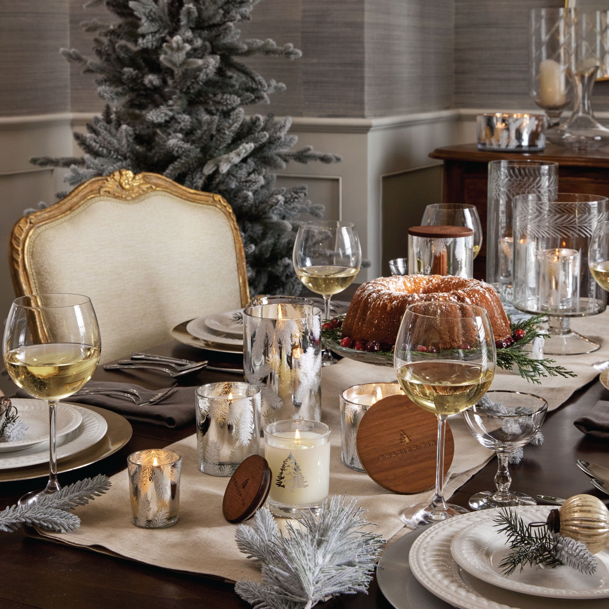 Frasier Fir? Statement Poured Candle - Thymes