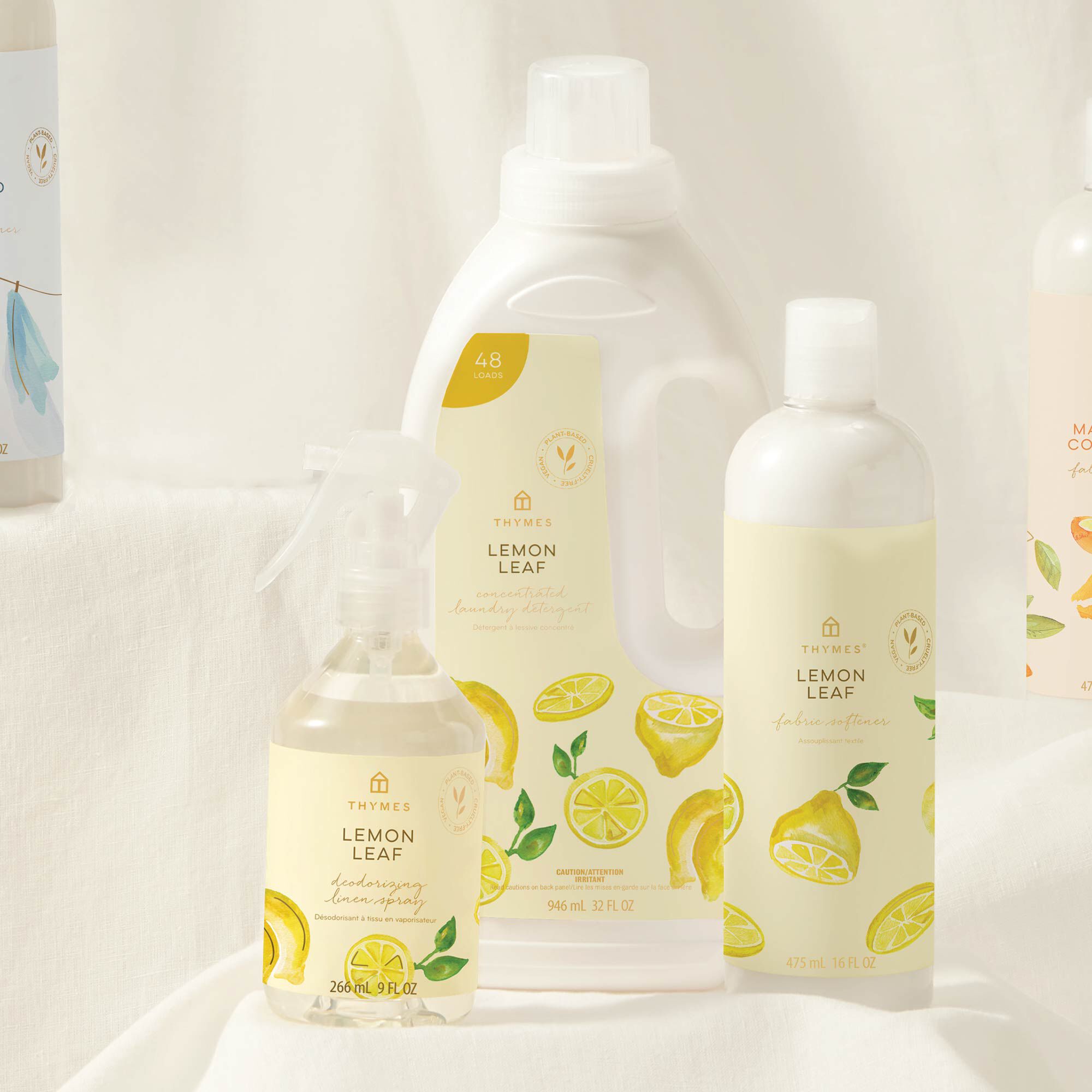 Lemon Leaf Fabric Softener - Thymes
