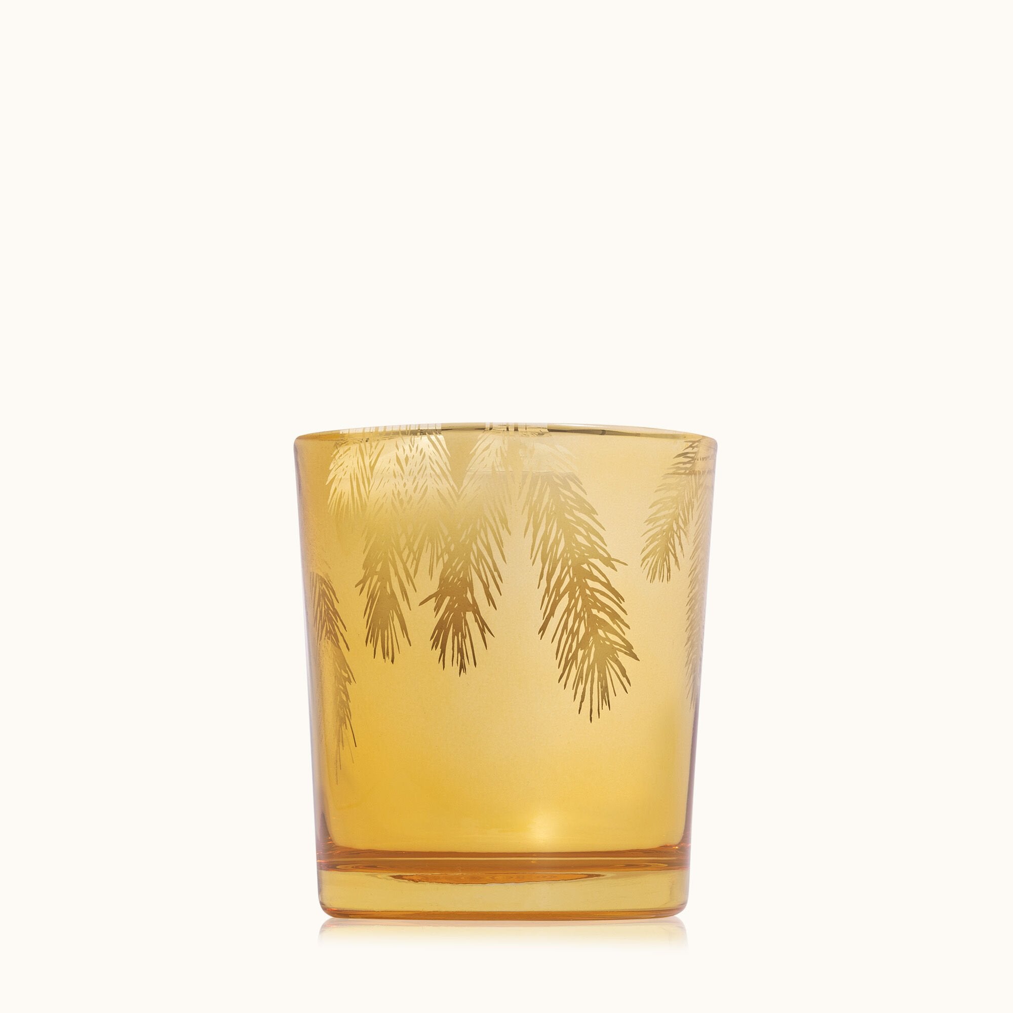 Frasier Fir? Gilded 13 oz Poured Candle - Thymes