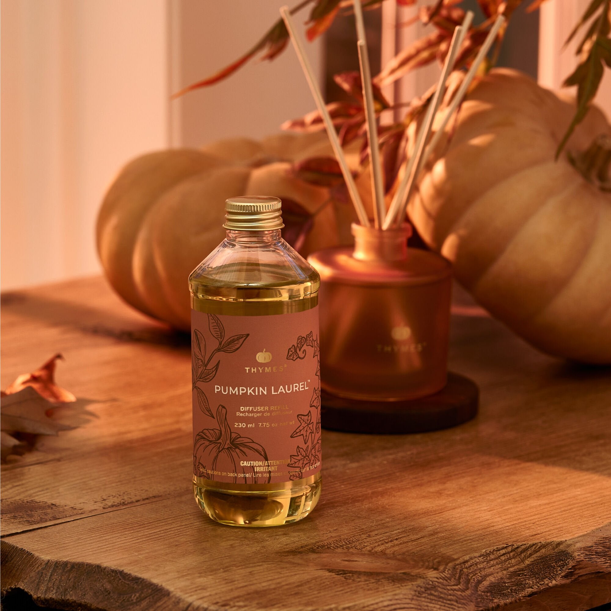 Pumpkin Laurel Reed Diffuser Oil Refill - Thymes