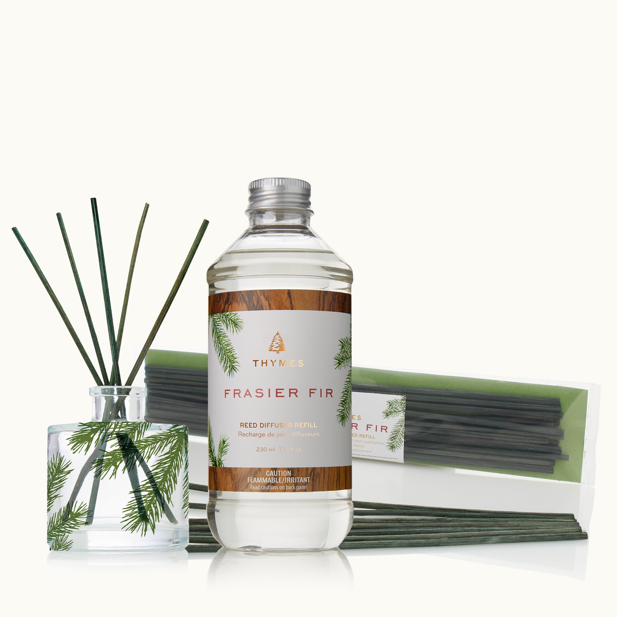 Frasier Fir® Holiday Reed Diffuser Refresh Bundle - Thymes