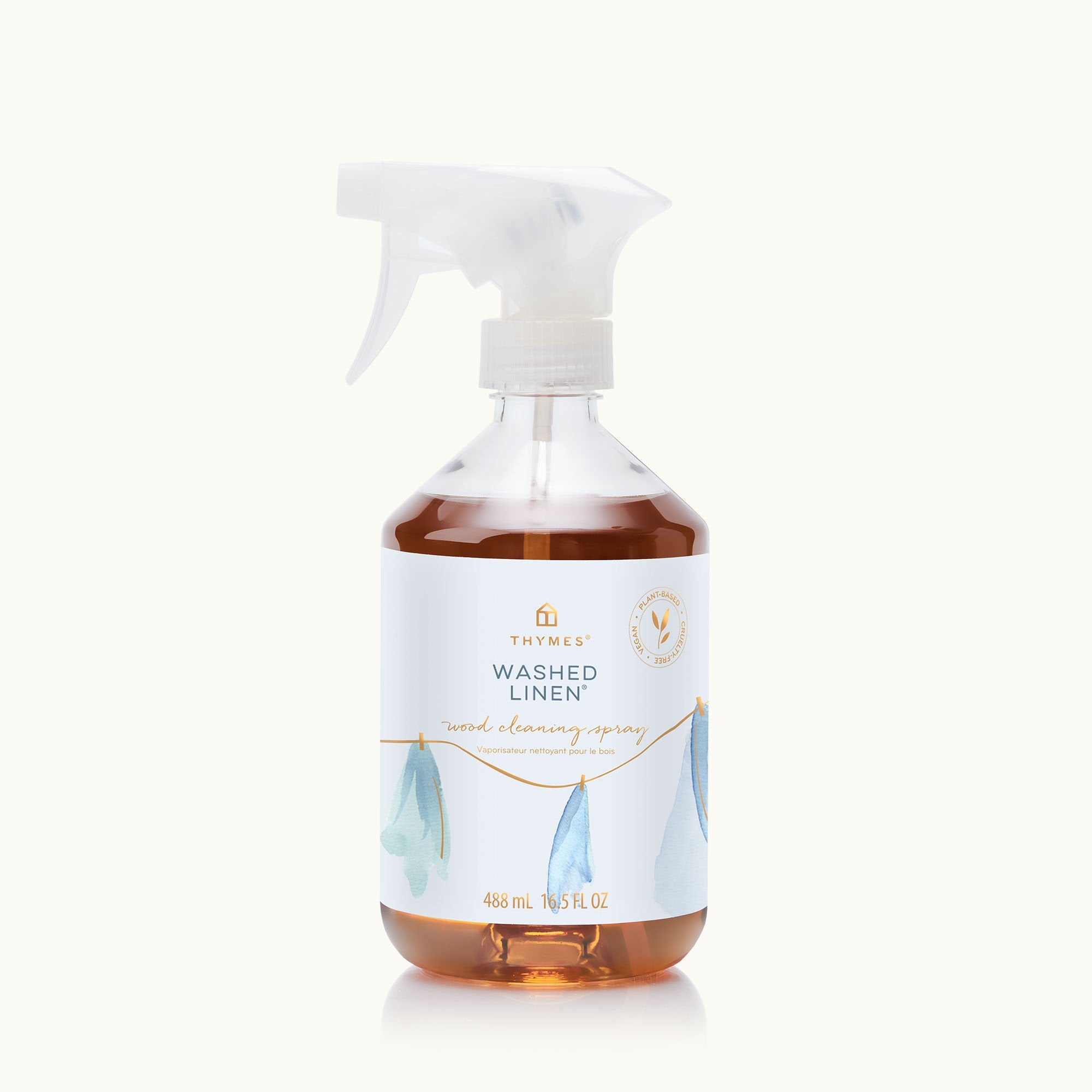Washed Linen Wood Cleaning Spray - Thymes