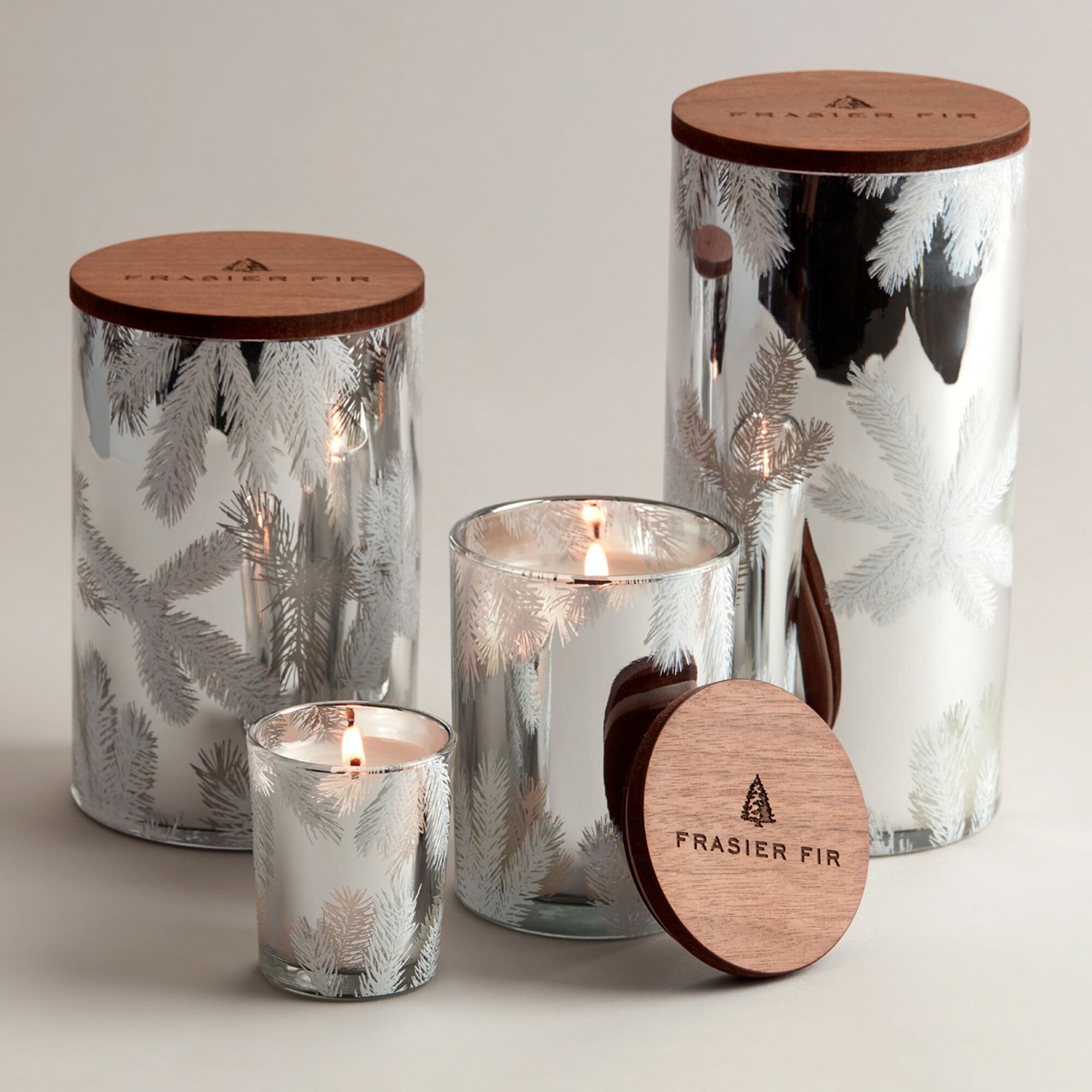 Frasier Fir? Statement Boxed Votive Candle - Thymes