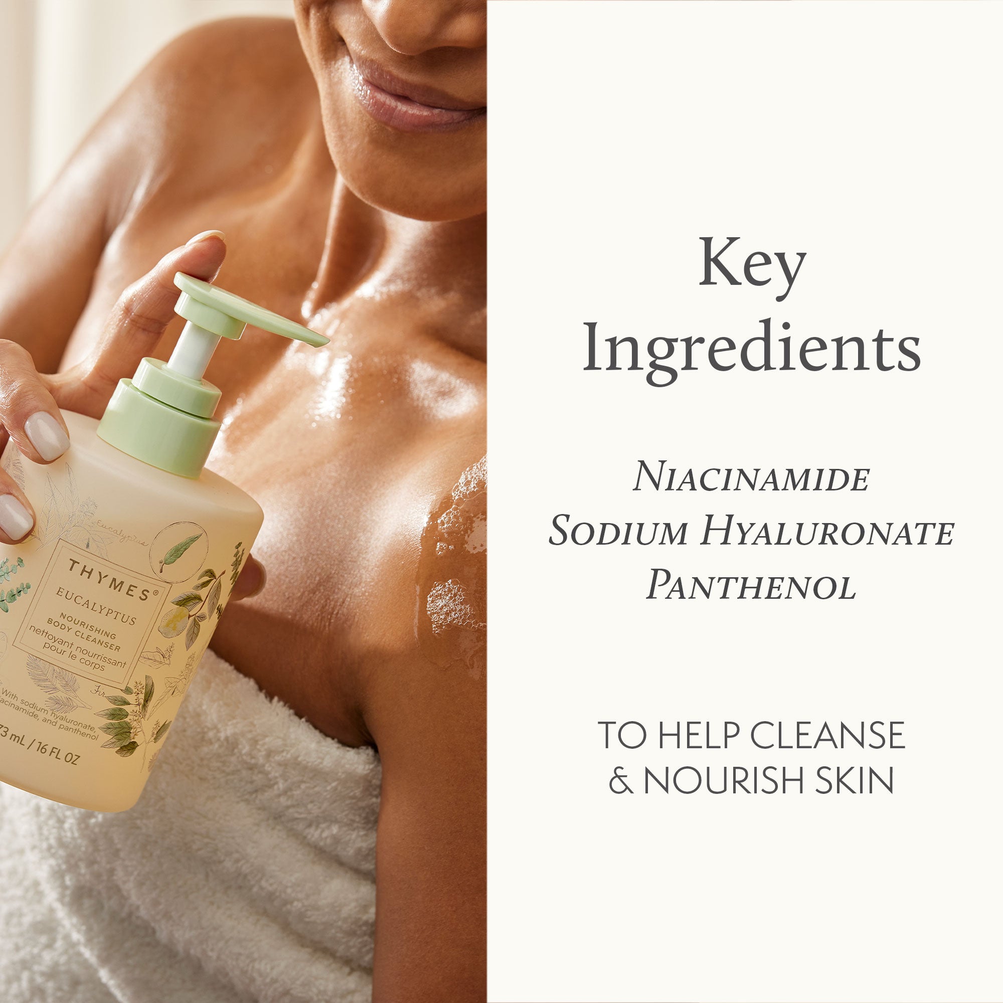 Eucalyptus Nourishing Body Cleanser - Thymes