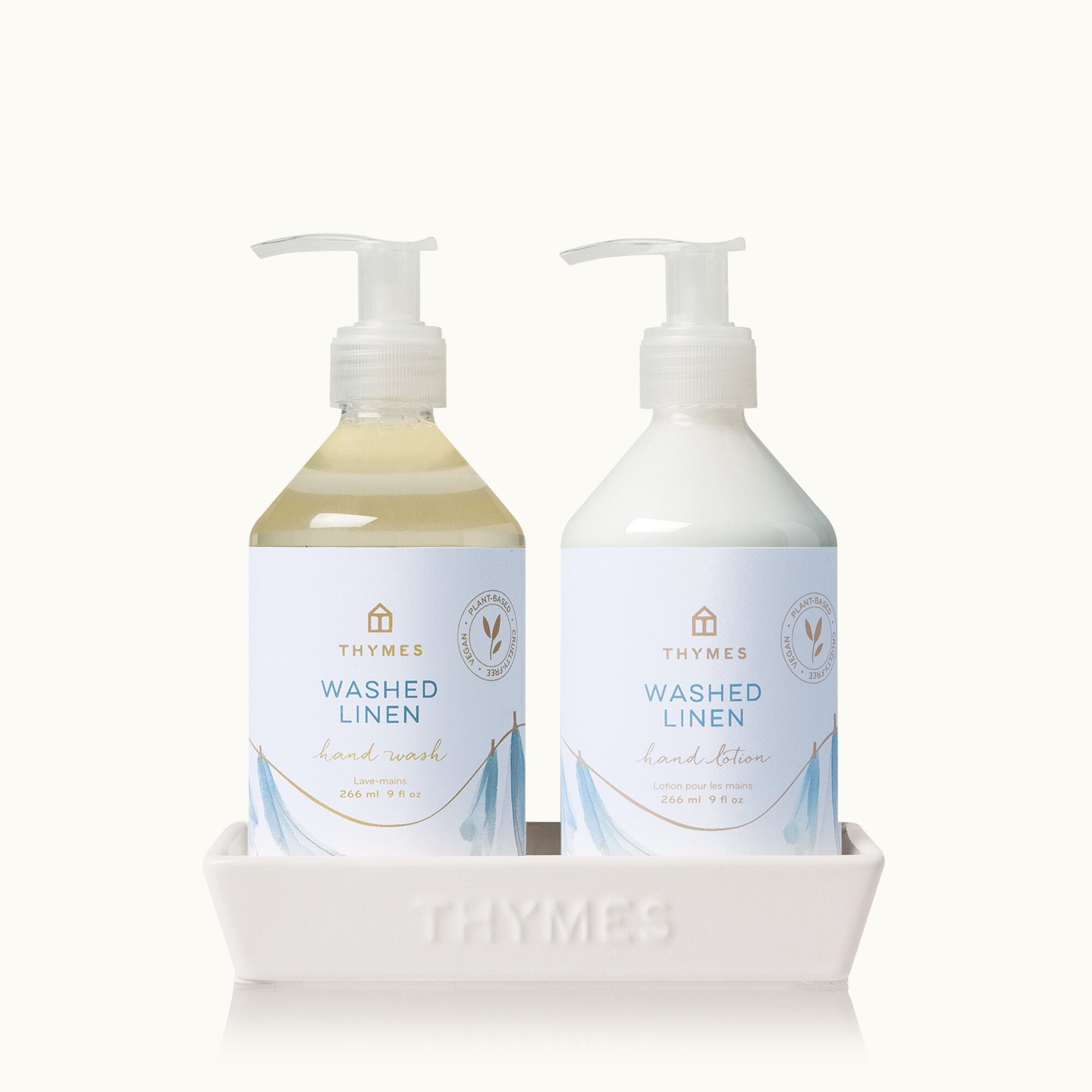 Washed Linen Sink Set - Thymes
