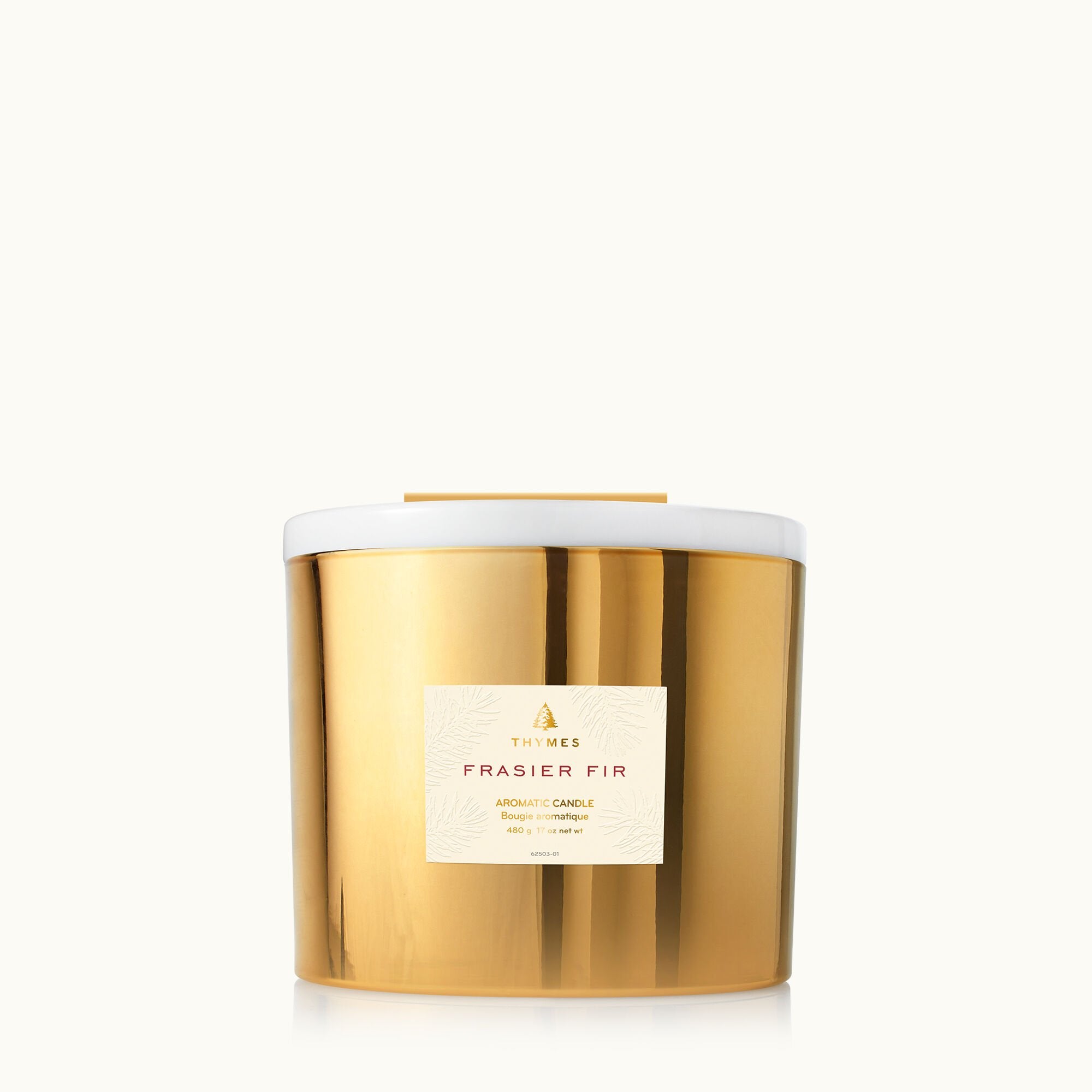 Frasier Fir? Gold 3-Wick Candle - Thymes