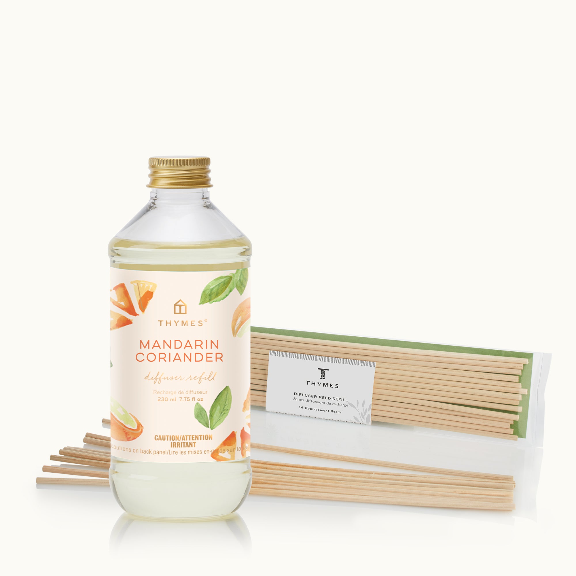 Mandarin Coriander Reed Diffuser Refresh - Thymes