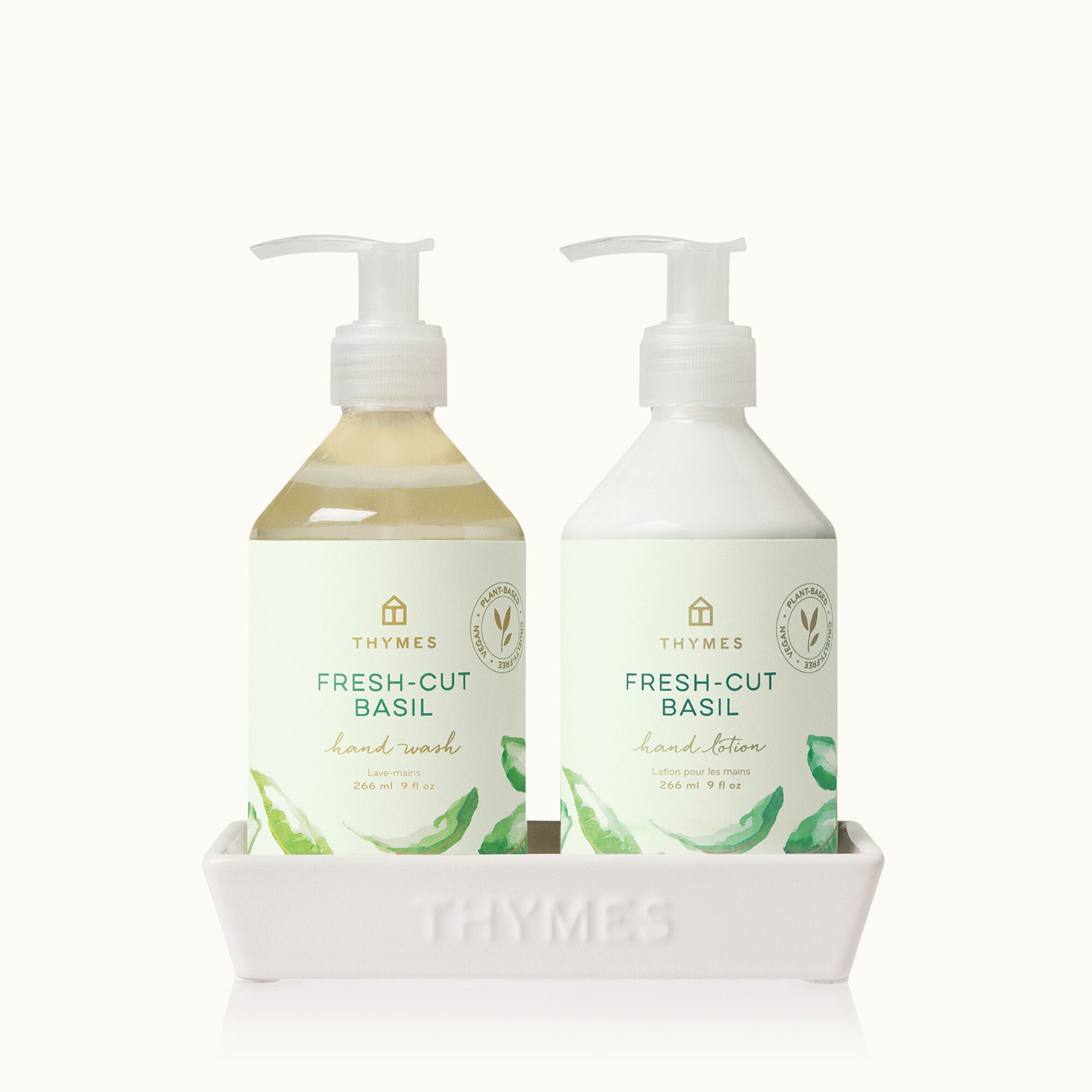 Fresh-Cut Basil Sink Set - Thymes