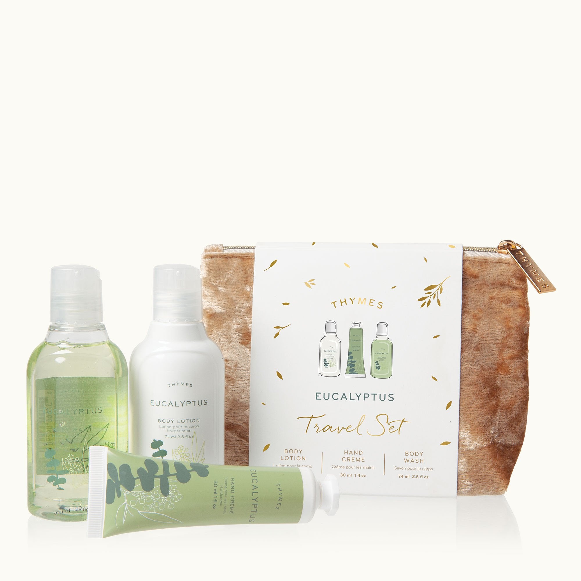 Eucalyptus Travel Set with Beauty Bag - Thymes