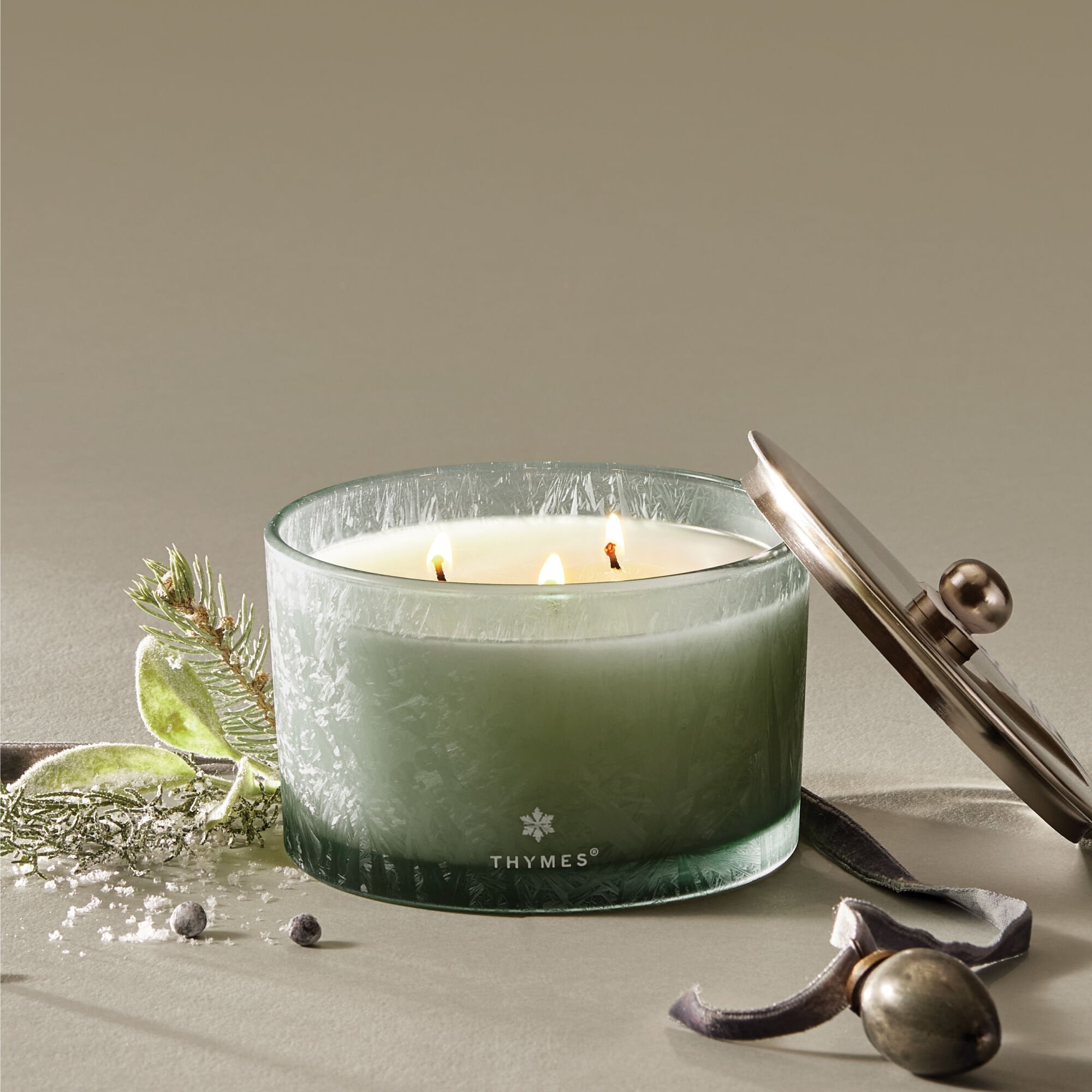 Highland Frost 3-Wick Candle - Thymes