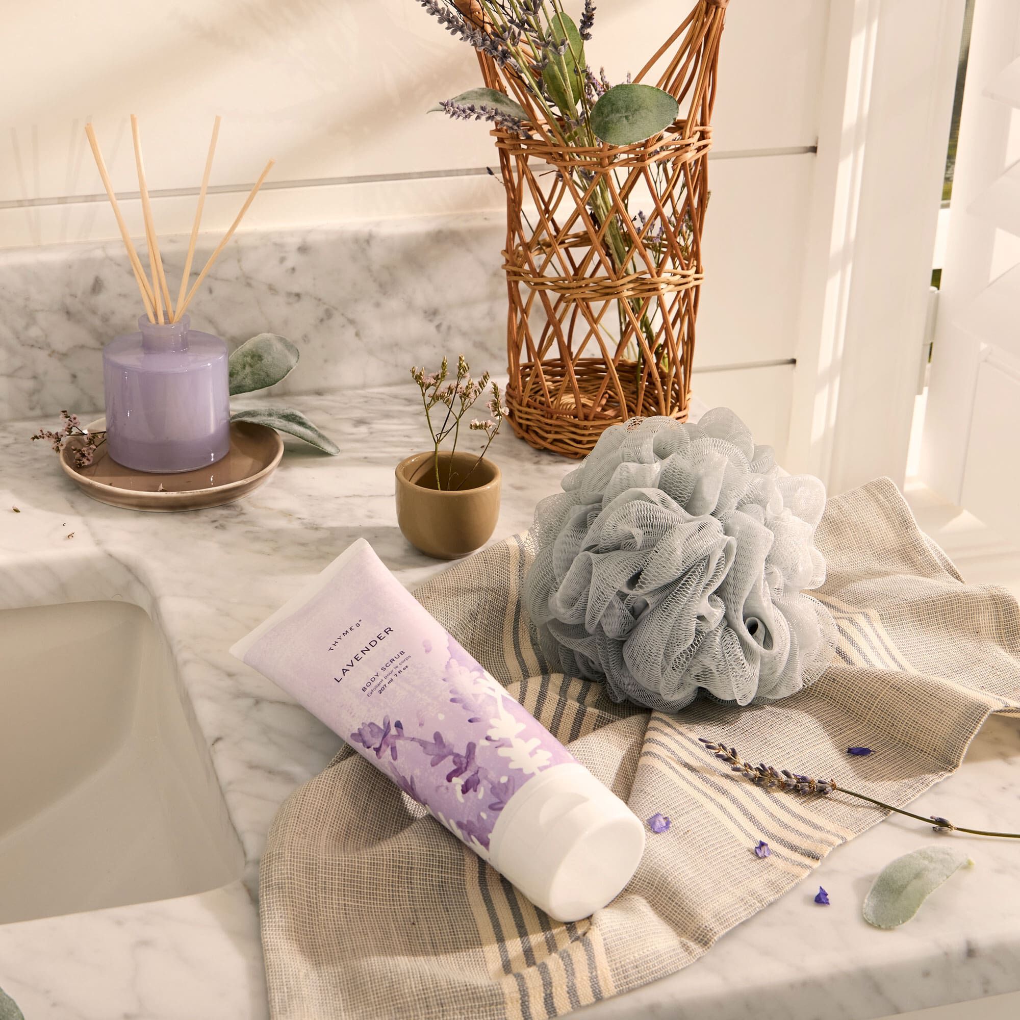 Lavender Body Scrub - Thymes