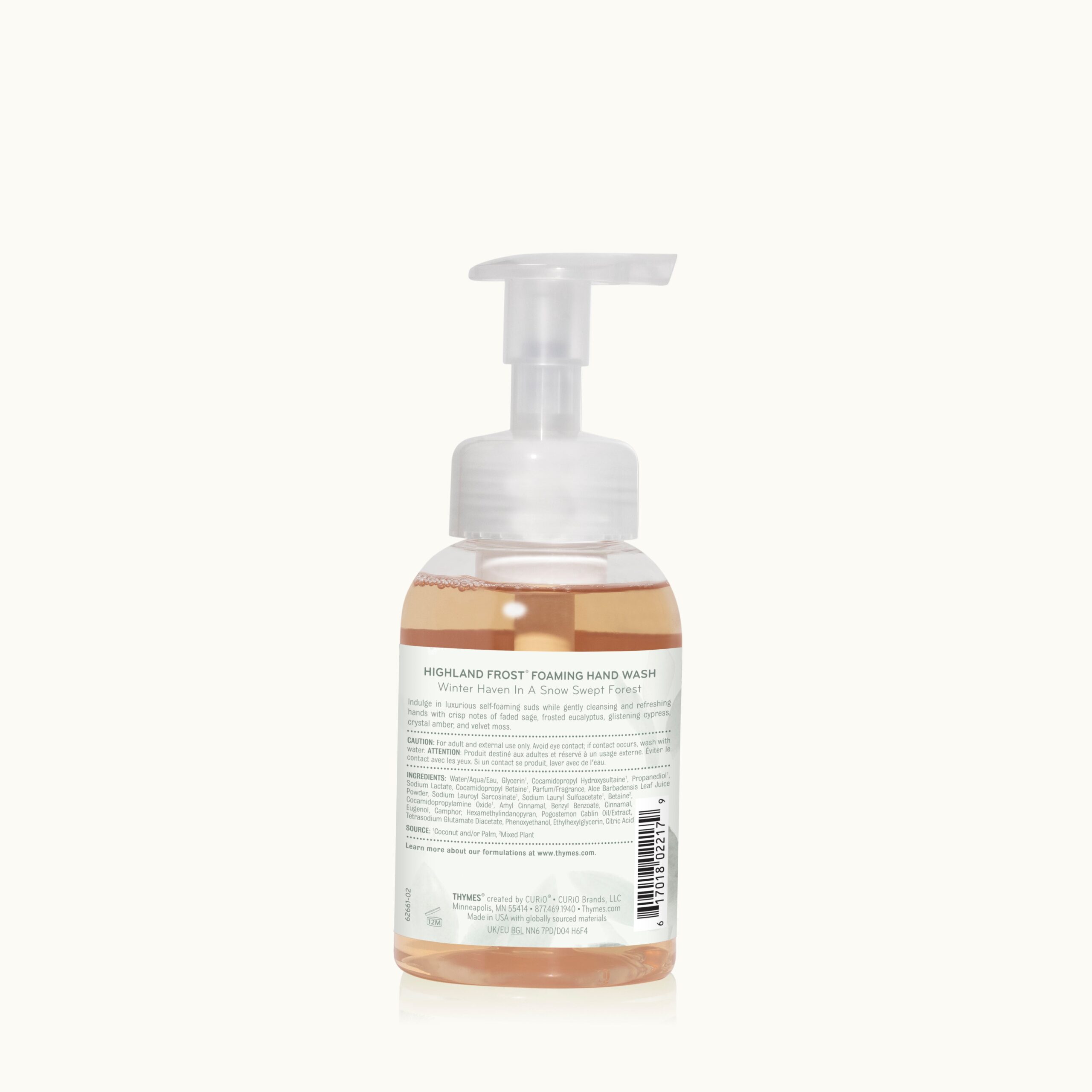 Highland Frost Foaming Hand Wash - Thymes