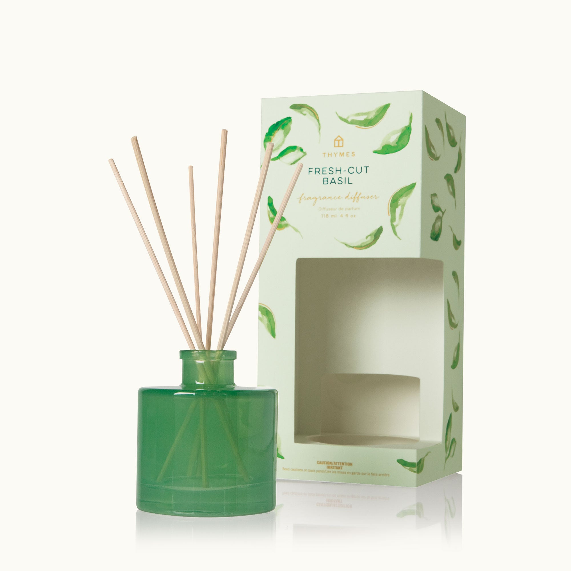 Fresh-Cut Basil Petite Reed Diffuser - Thymes