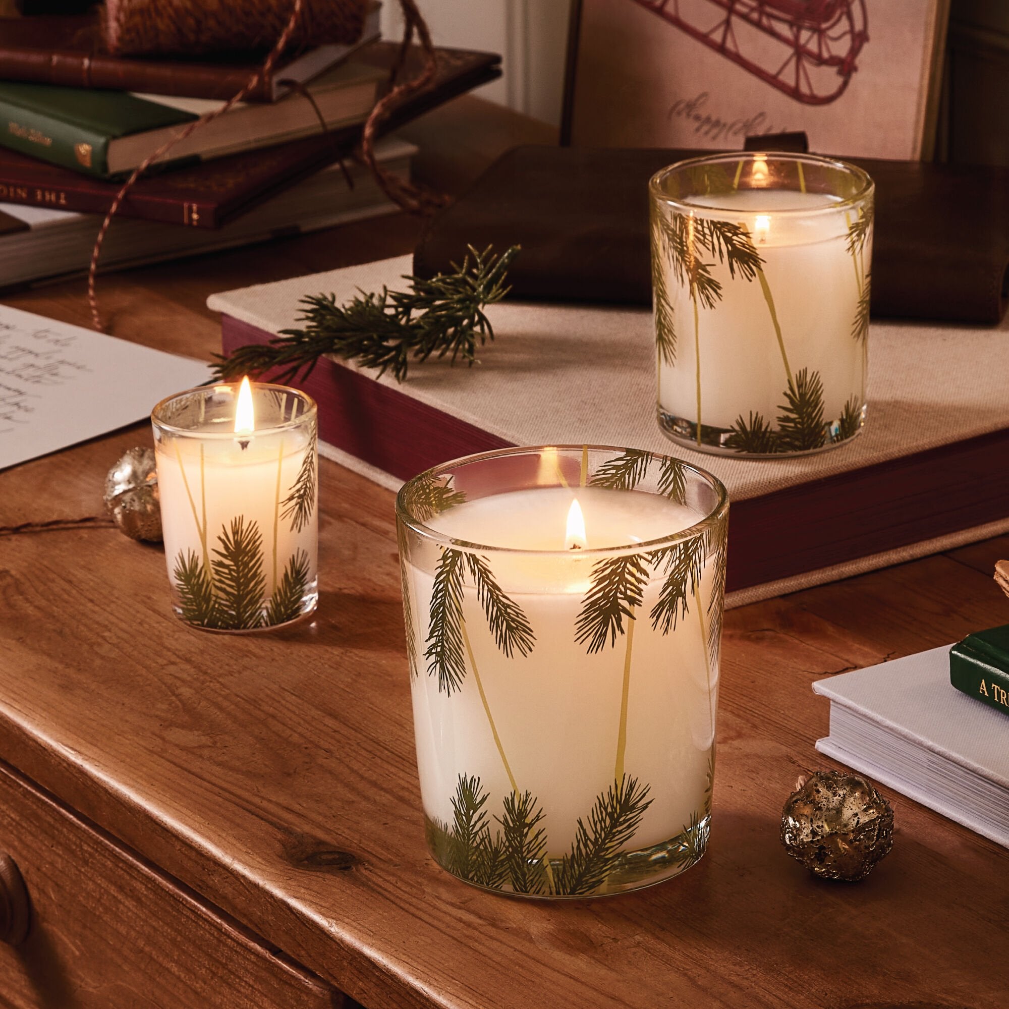 Frasier Fir? 13 oz Pine Needle Poured Candle - Thymes
