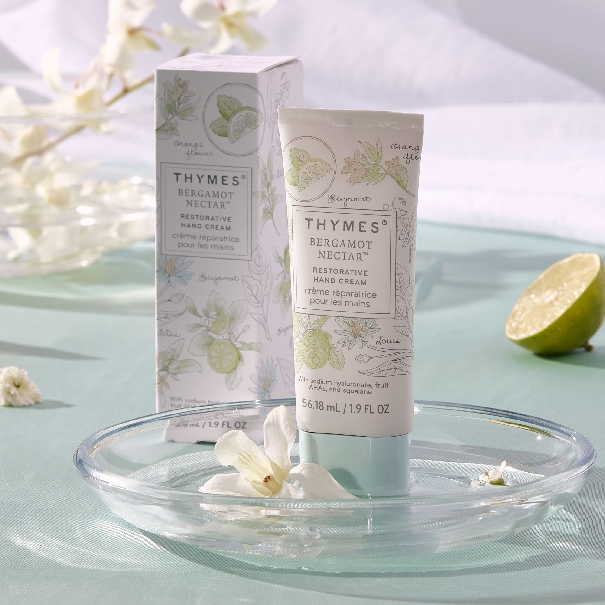 Bergamot Nectar Restorative Hand Cream - Thymes