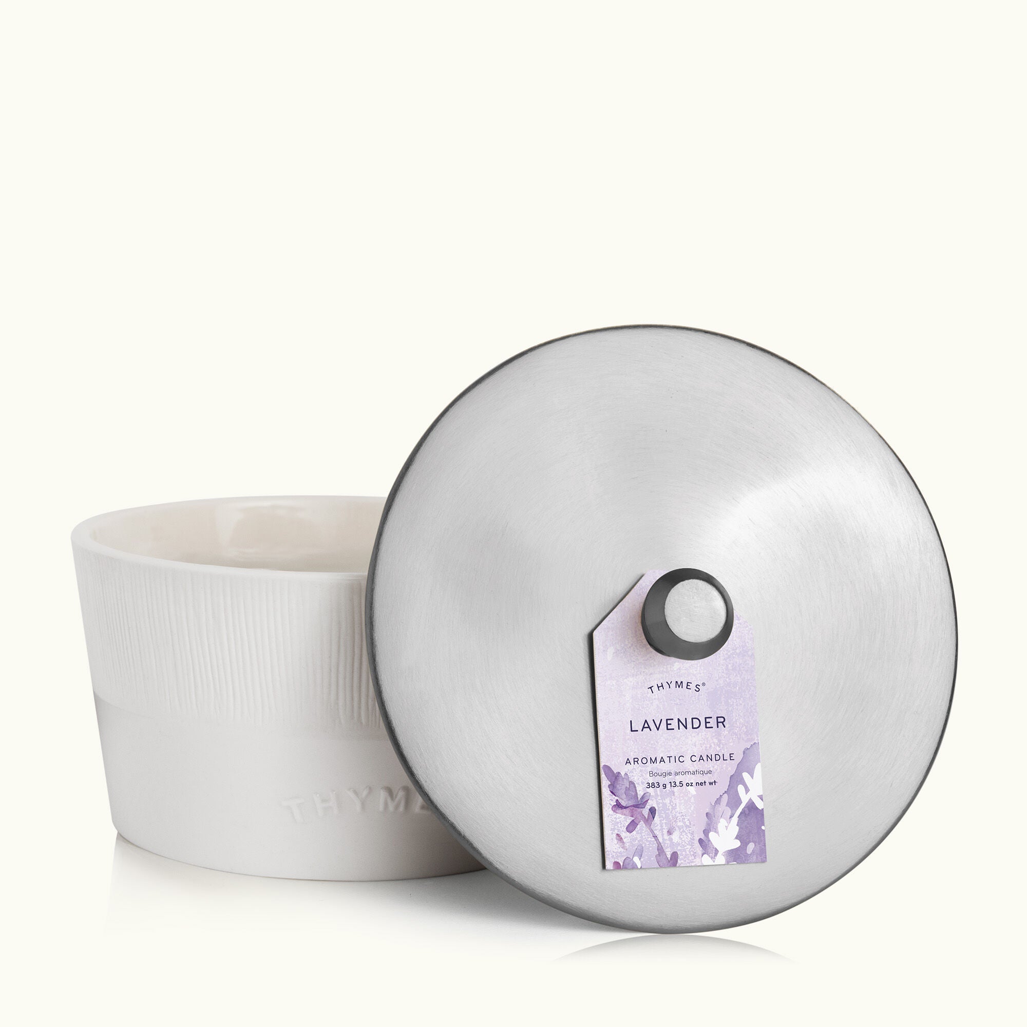 Lavender Statement 3-Wick Candle - Thymes