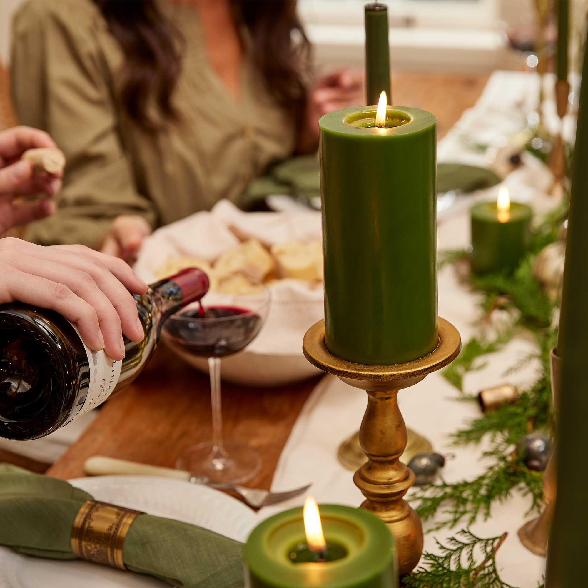 Frasier Fir? Pillar Candle. Large - Thymes