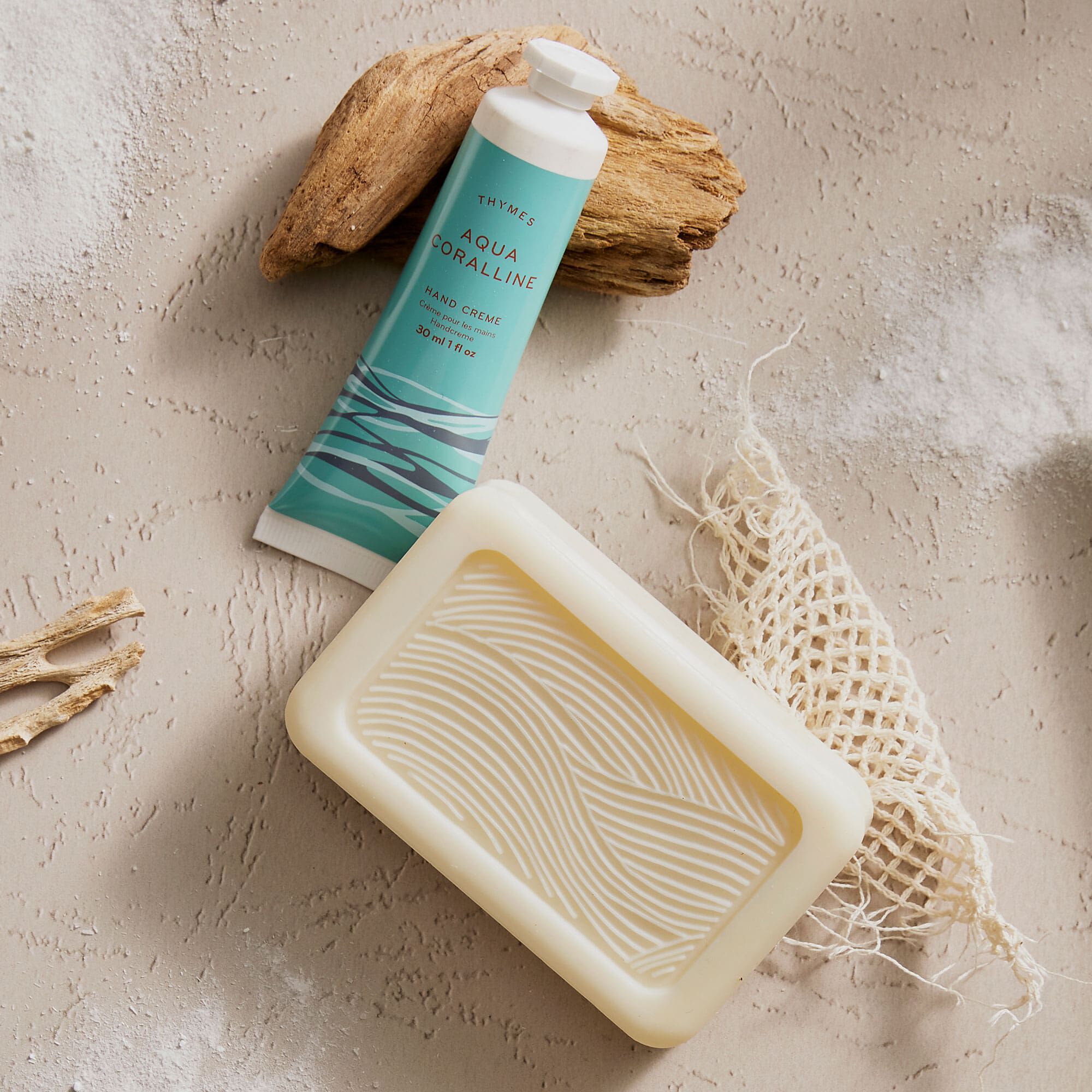 Aqua Coralline Petite Hand Cream - Thymes