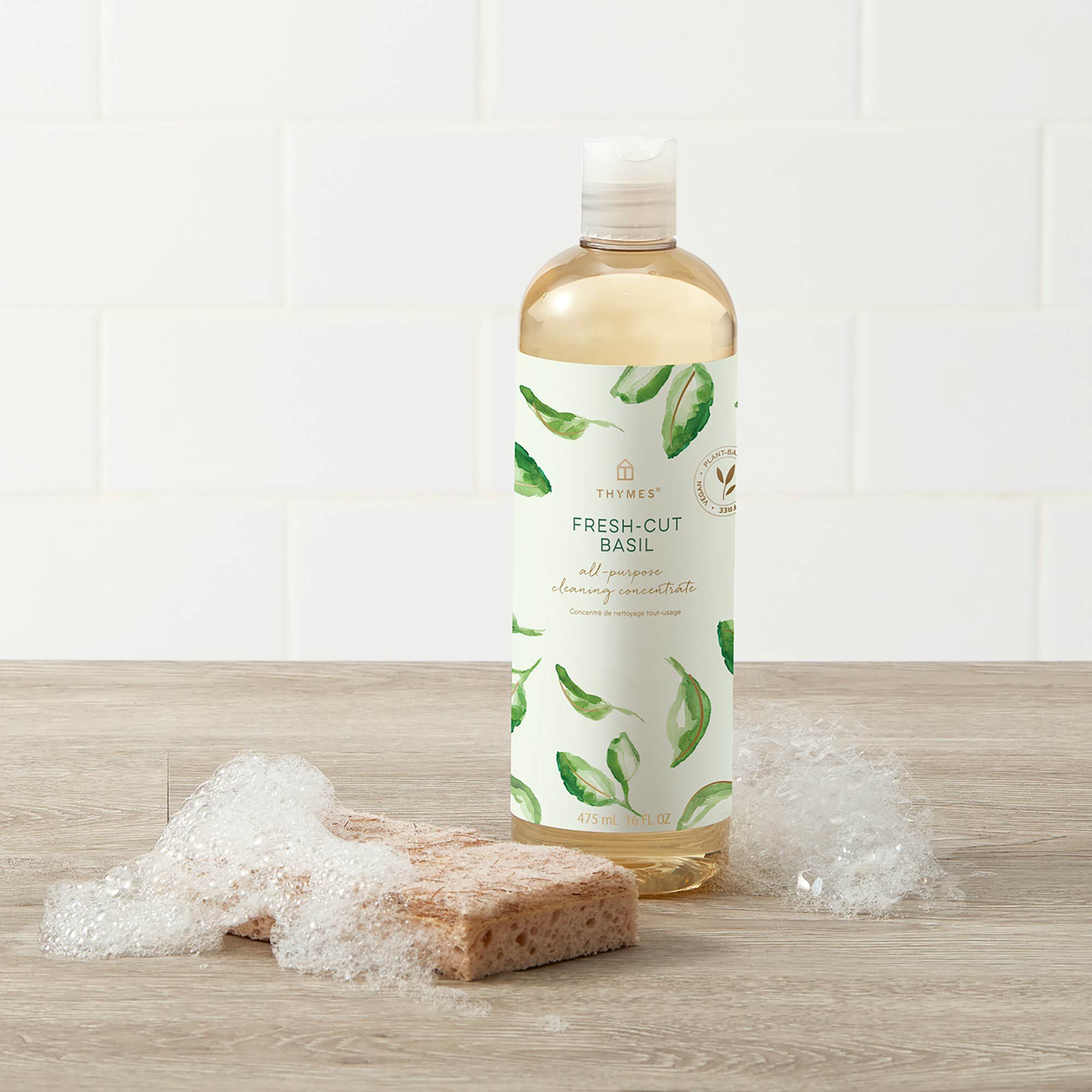 Fresh-Cut Basil All-Purpose Cleaning Concentrate - Thymes