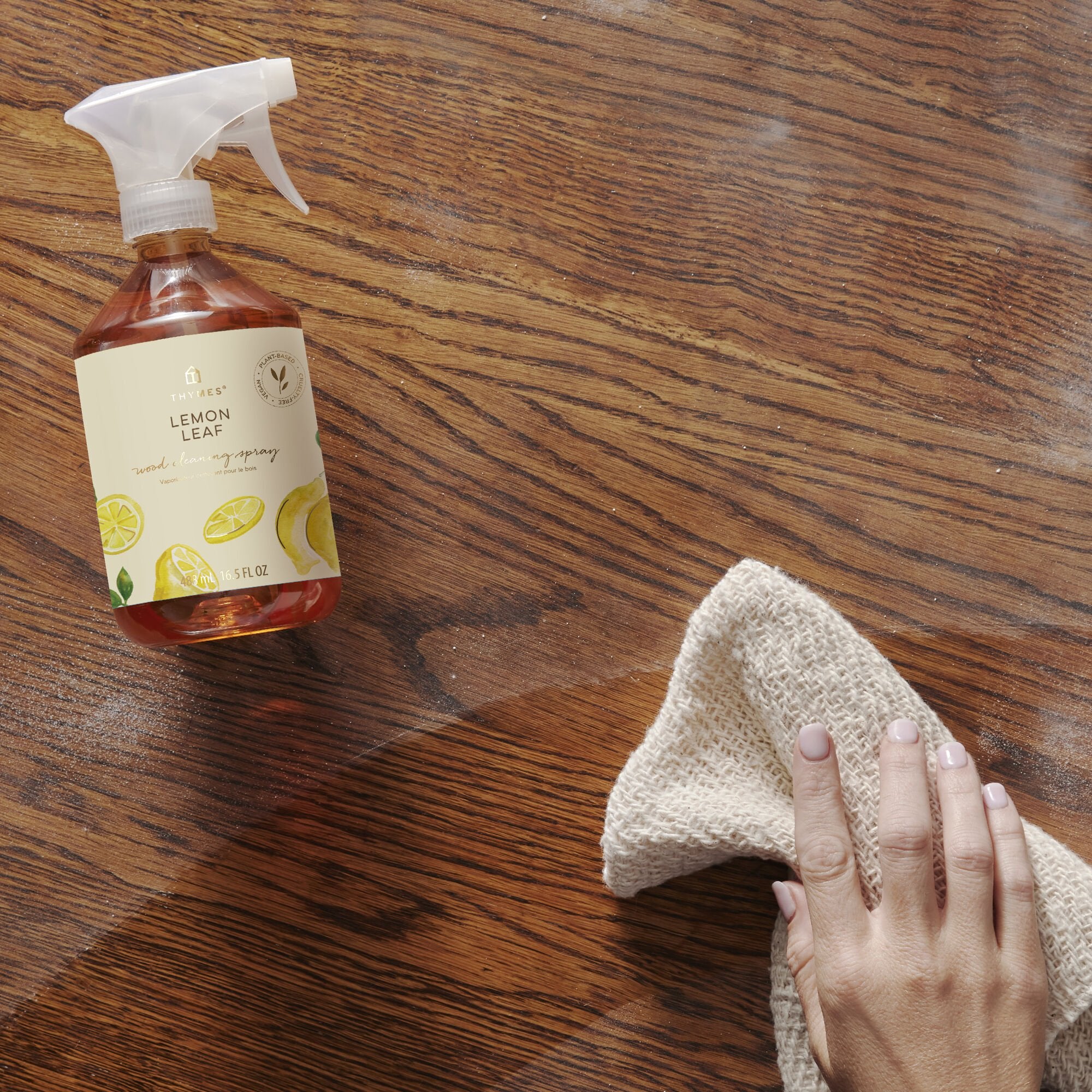 Lemon Leaf Wood Cleaning Spray - Thymes