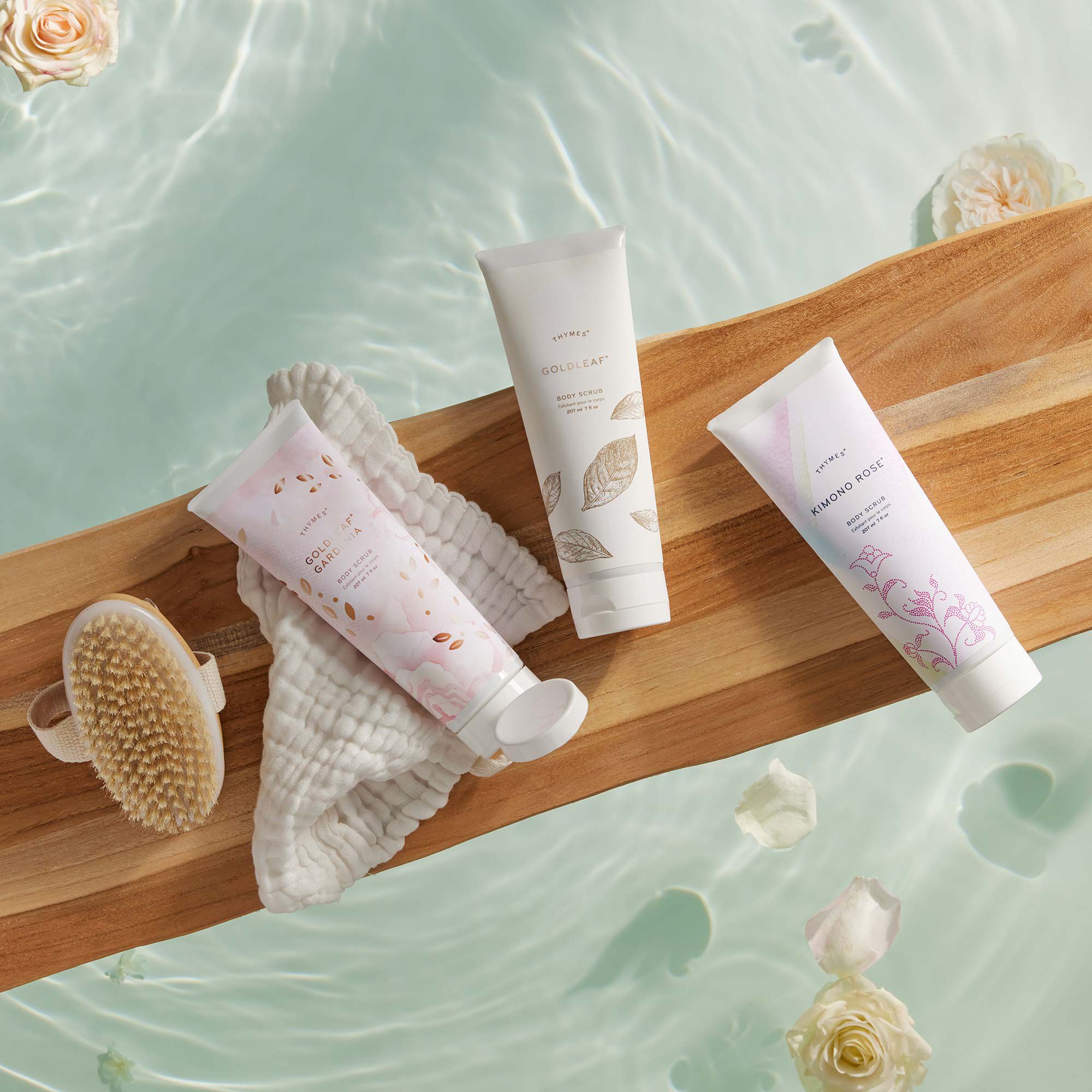 Goldleaf Gardenia Body Scrub - Thymes