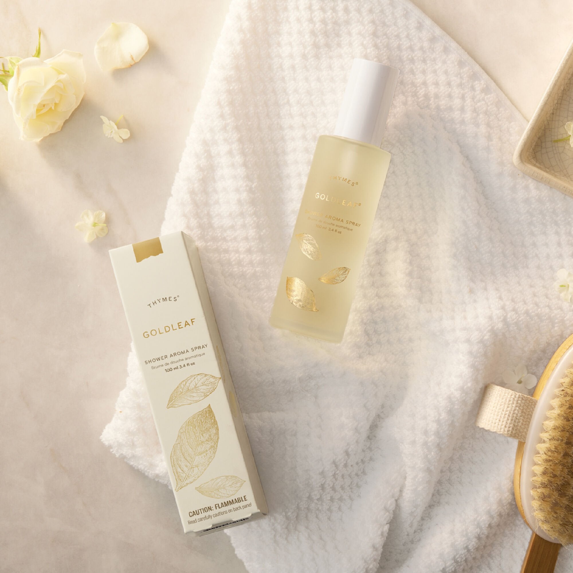 Goldleaf Shower Aroma Spray - Thymes
