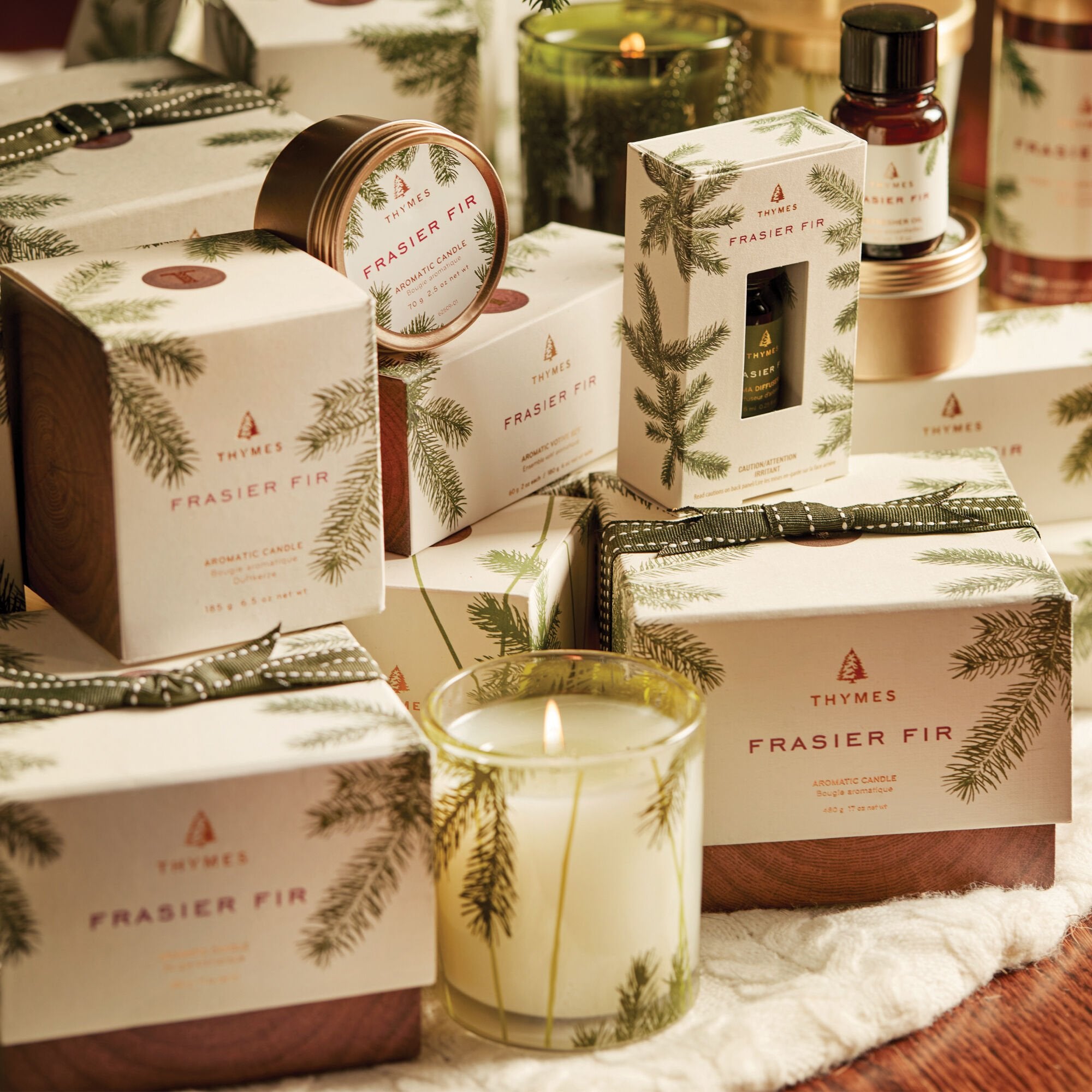 Frasier Fir? Pine Needle Candle - Thymes