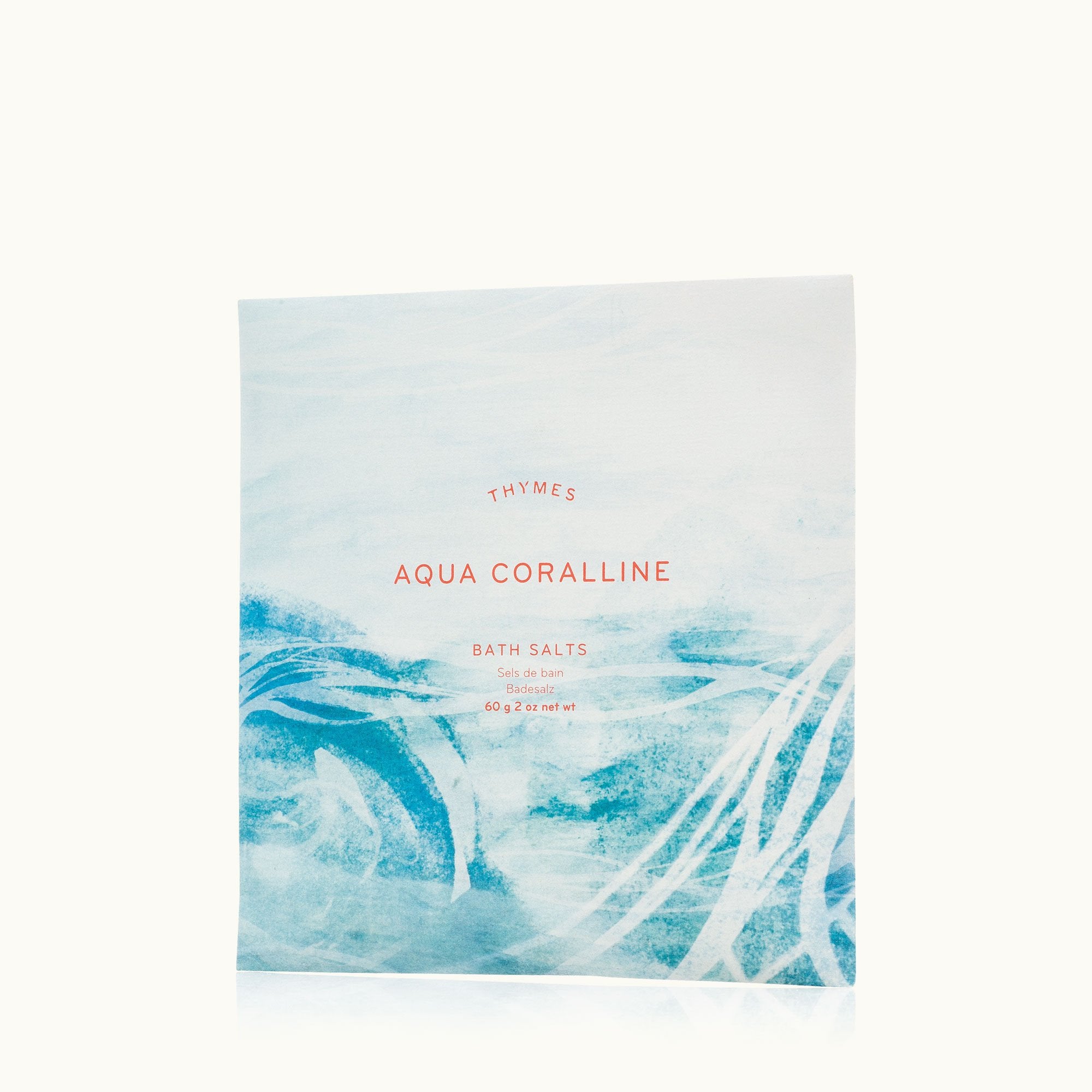Aqua Coralline Bath Salts Envelope - Thymes