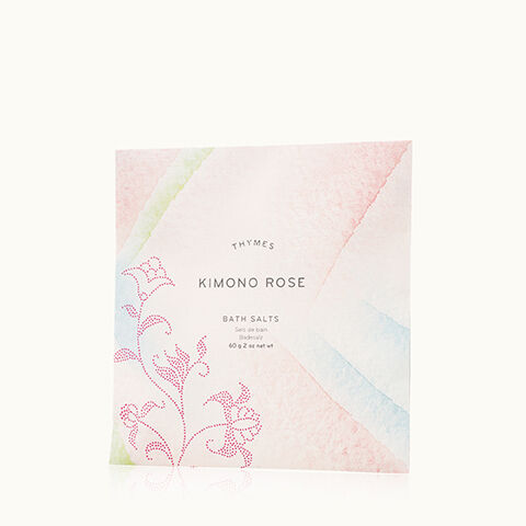 Kimono Rose Bath Salts Envelope - Thymes
