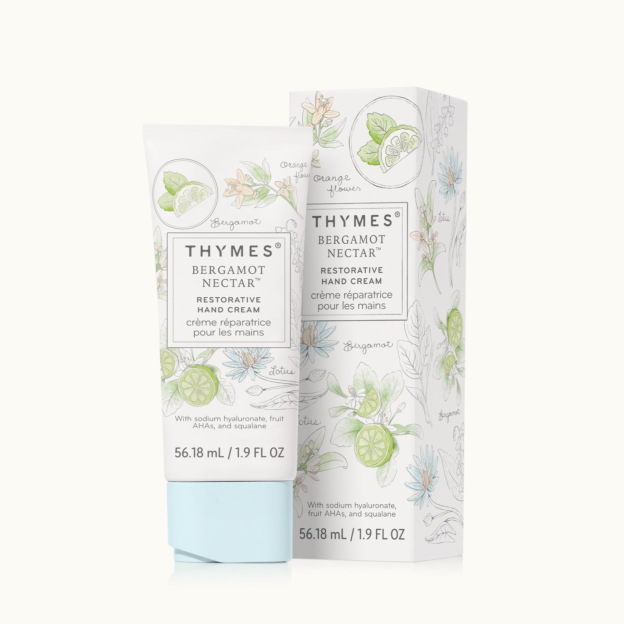 Bergamot Nectar Restorative Hand Cream - Thymes