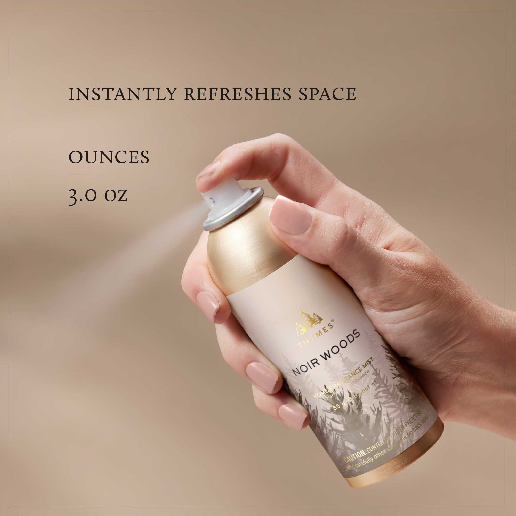 Noir Woods Home Fragrance Mist - Thymes