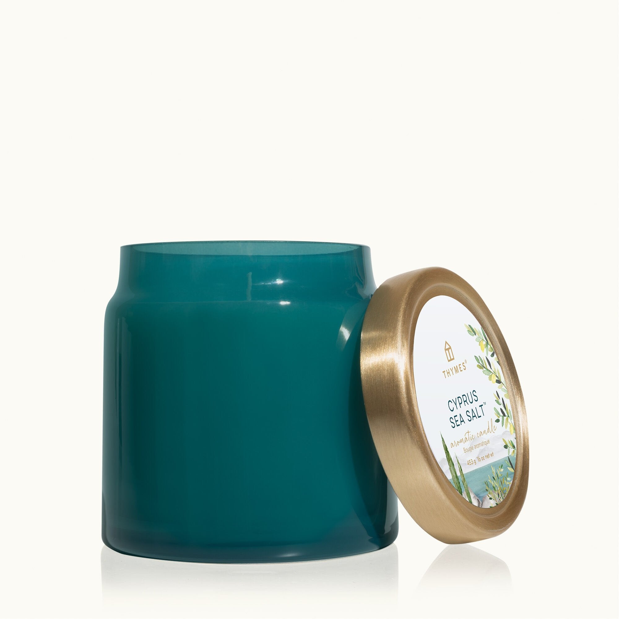Cyprus Sea Salt Statement Poured Candle - Thymes