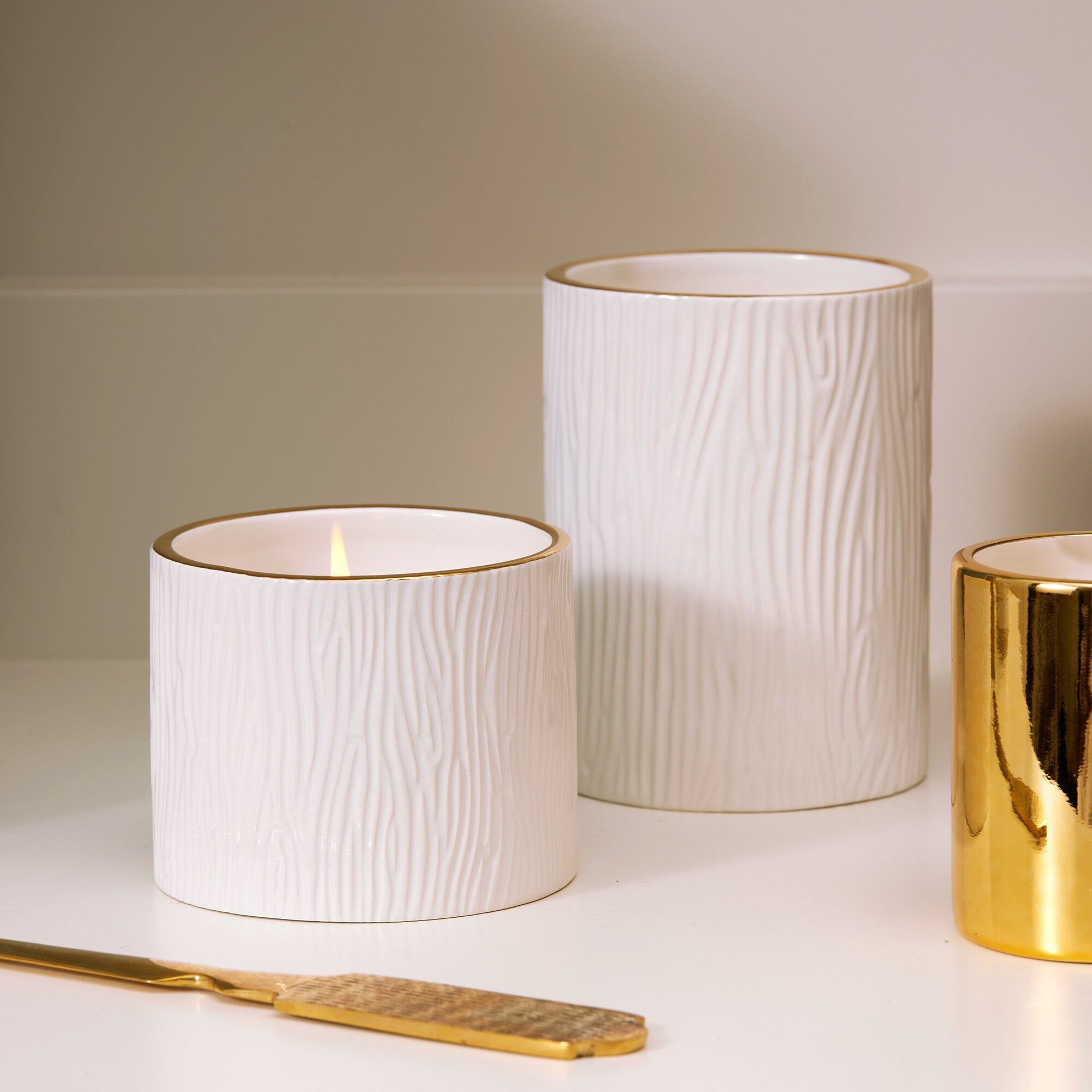 Frasier Fir? Ceramic Medium Candle - Thymes