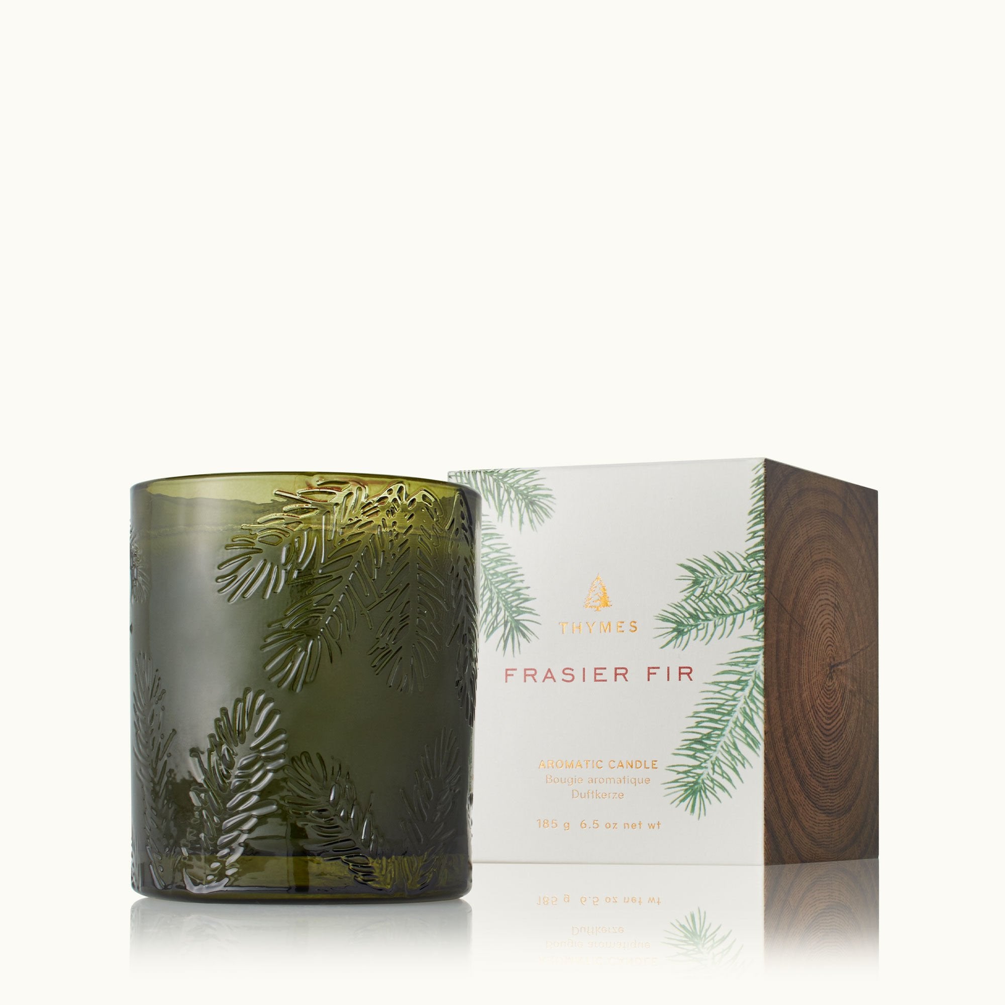 Frasier Fir? Green Glass Candle - Thymes